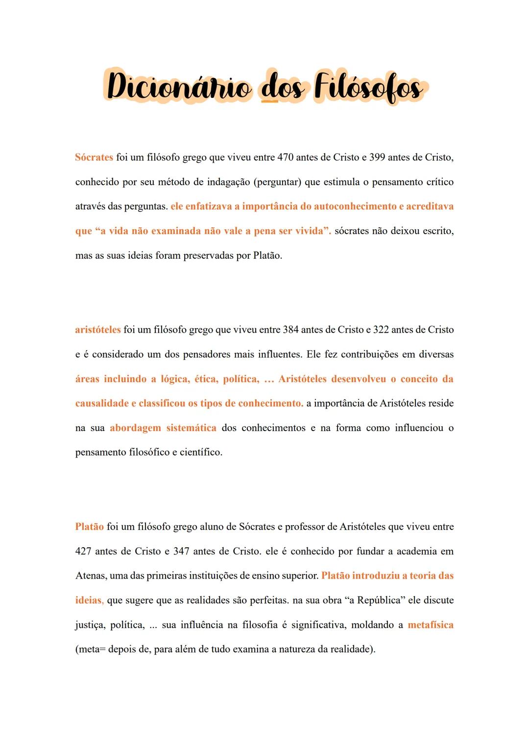 # Filosofia
10º e 11º ano # PHILO + SOPHIA
→ amor, amizade.
→ saber, conhecimento, sabedoria (etimologia= origem) cinco séculos antes de
