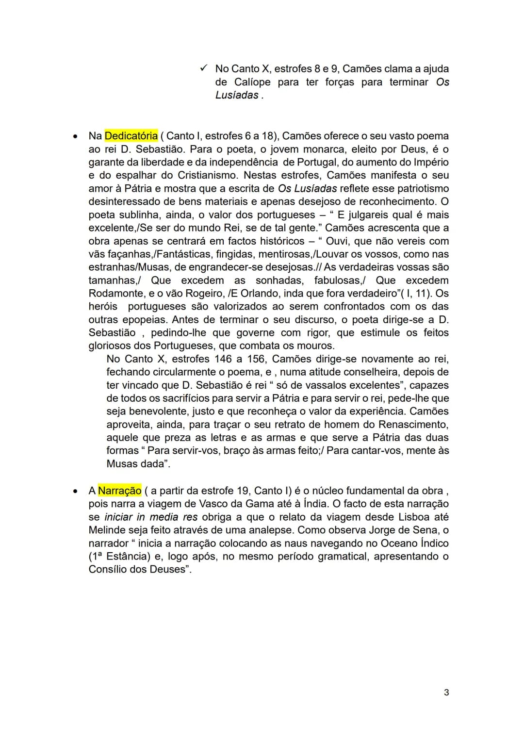 # OS LUSÍADAS
Síntese I-A Epopeia
Um poema épico, ou epopeia, é um poema heroico narrativo extenso, que se
propõe exaltar feitos grandiosos