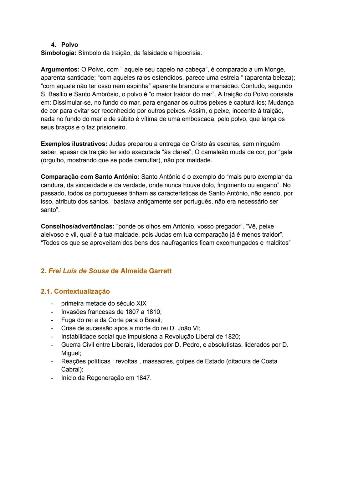 1. Sermão de Santo António aos Peixes de Padre António Vieira
1.1. Contextualização
O Barroco (Século XVI-XVIII):
✓ Busca de uma nova expres