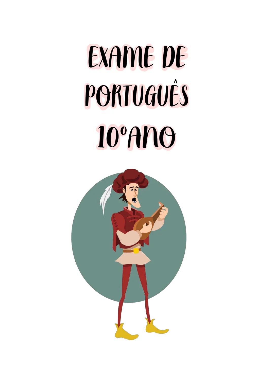 PORTUGUÊS 10° ANO