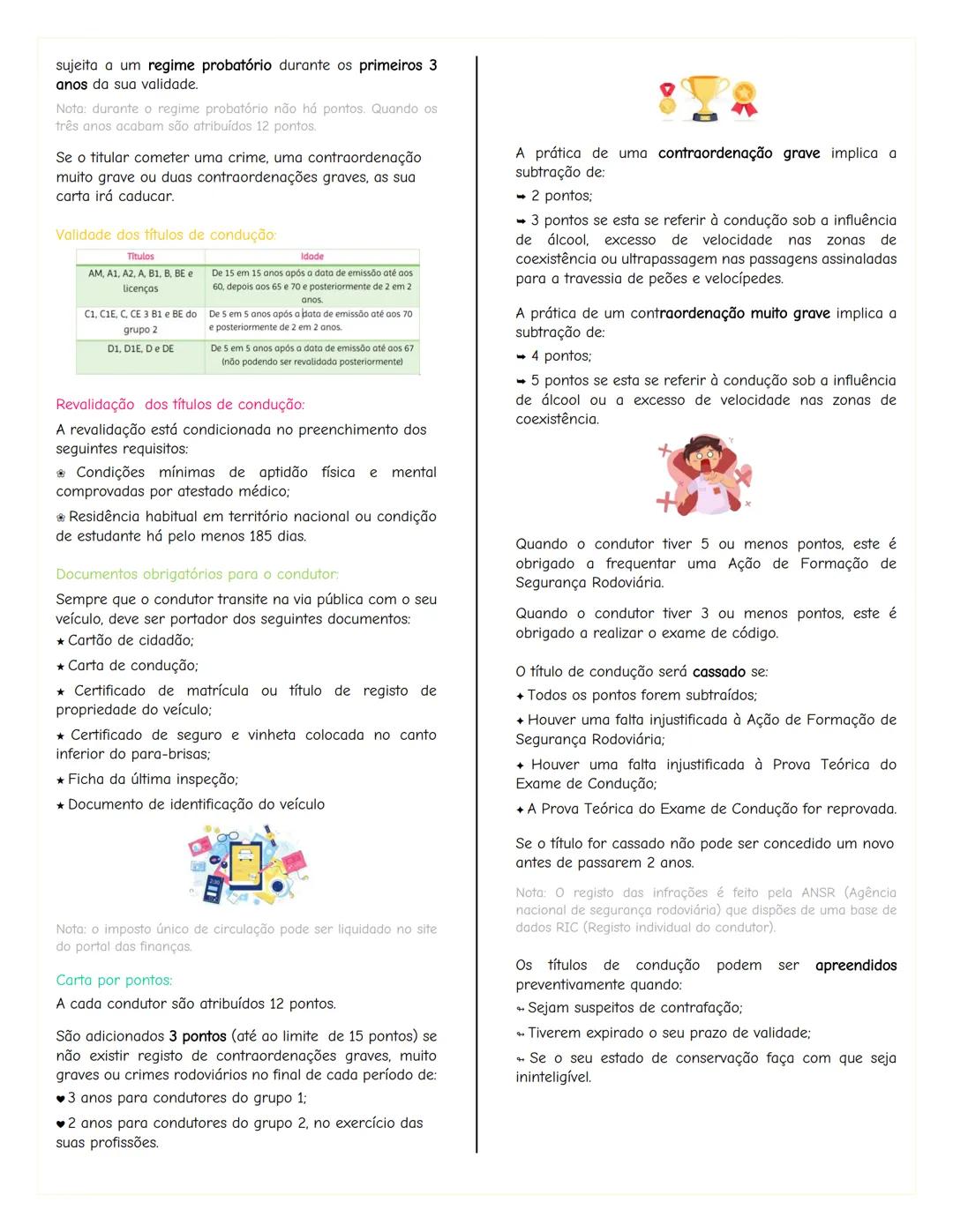 Sistema rodoviário
Código da Estrada
O sistema de circulação rodoviário é composto por três
elementos:
Homem - elemento principal que pode s
