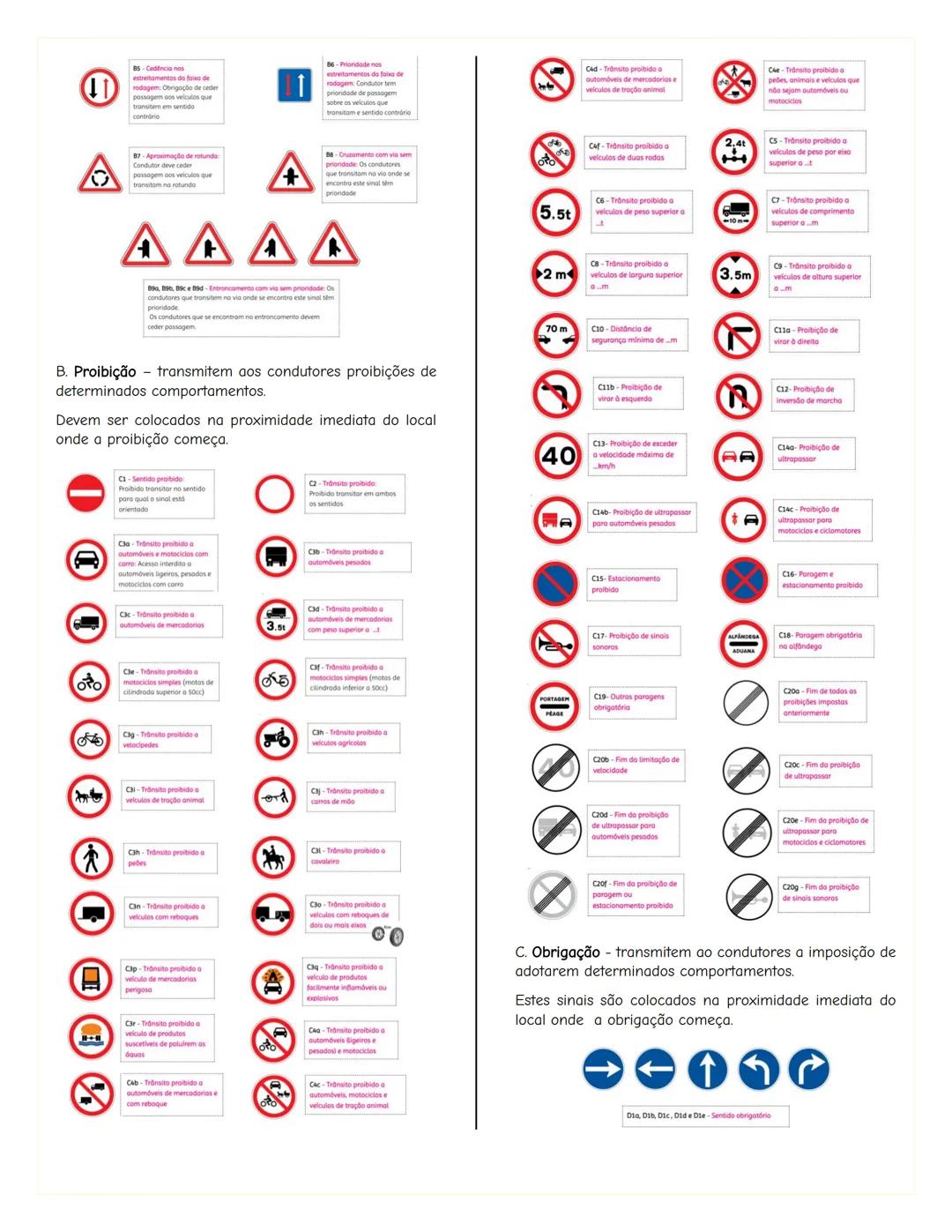 Sistema rodoviário
Código da Estrada
O sistema de circulação rodoviário é composto por três
elementos:
Homem - elemento principal que pode s