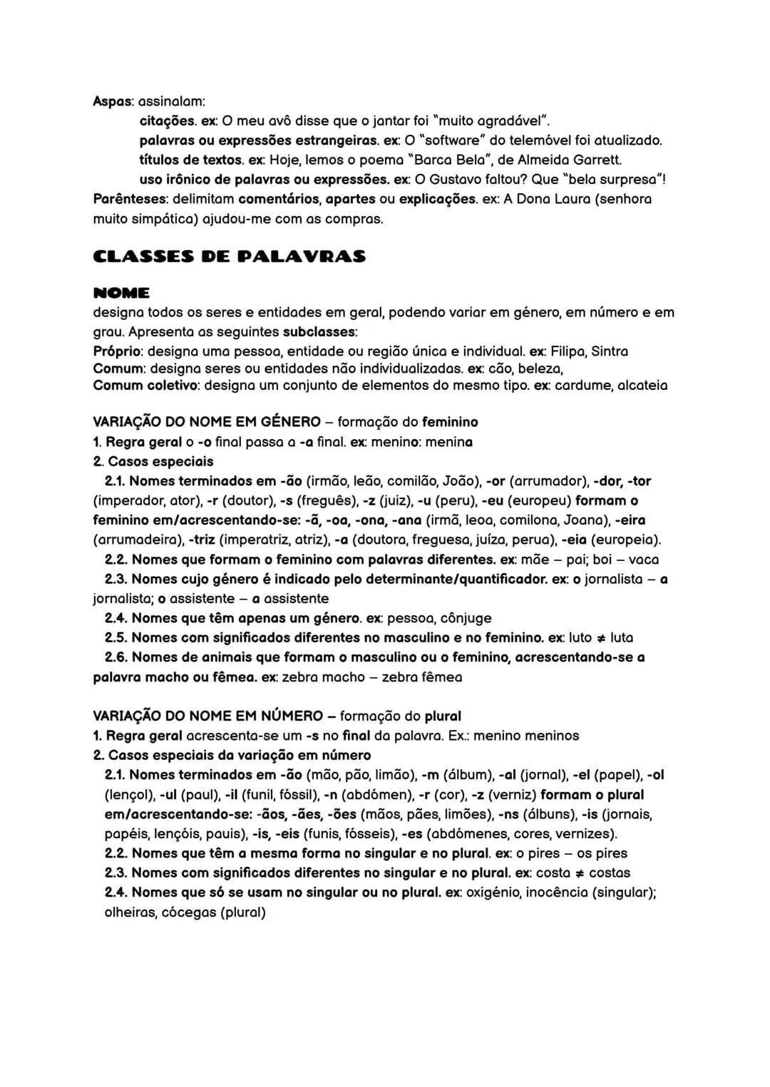 # PORTUGUÊS
SINAIS DE PONTUAÇÃO E SINAIS AUXILIARES DE ESCRITA
São sinais gráficos que ajudam a transmitir as ideias com clareza.
Ponto fin