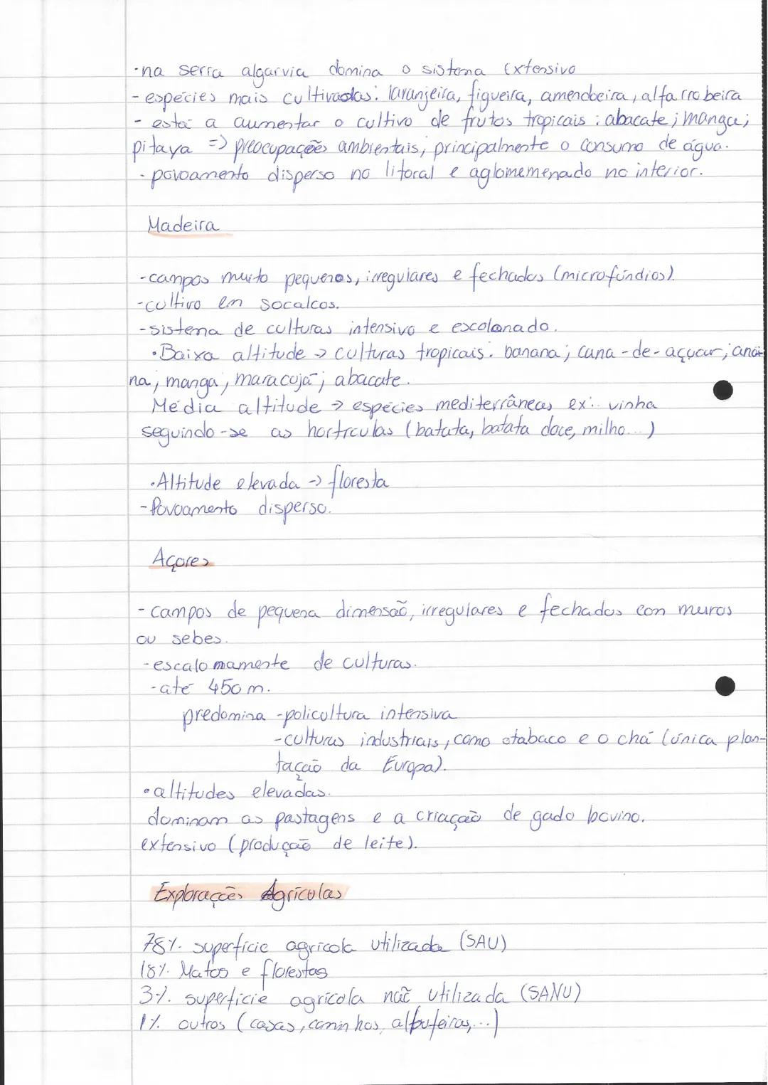 ecgrafia'
Espaço Rural
-Baixa densidade populacional.
-Mabitações de tou 2 pisos, geralmente unifamiliares
-Baixa densidade de construção