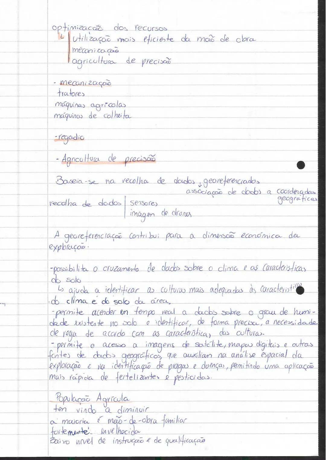 ecgrafia'
Espaço Rural
-Baixa densidade populacional.
-Mabitações de tou 2 pisos, geralmente unifamiliares
-Baixa densidade de construção