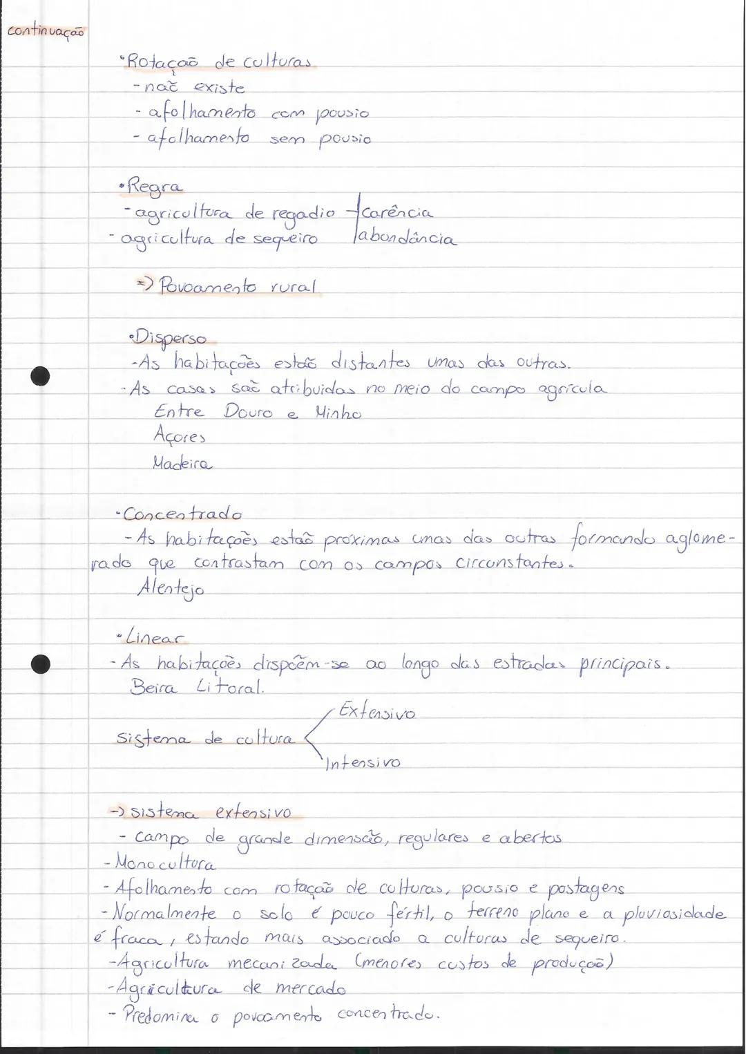 ecgrafia'
Espaço Rural
-Baixa densidade populacional.
-Mabitações de tou 2 pisos, geralmente unifamiliares
-Baixa densidade de construção