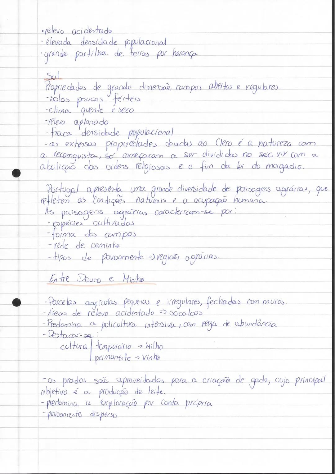 ecgrafia'
Espaço Rural
-Baixa densidade populacional.
-Mabitações de tou 2 pisos, geralmente unifamiliares
-Baixa densidade de construção