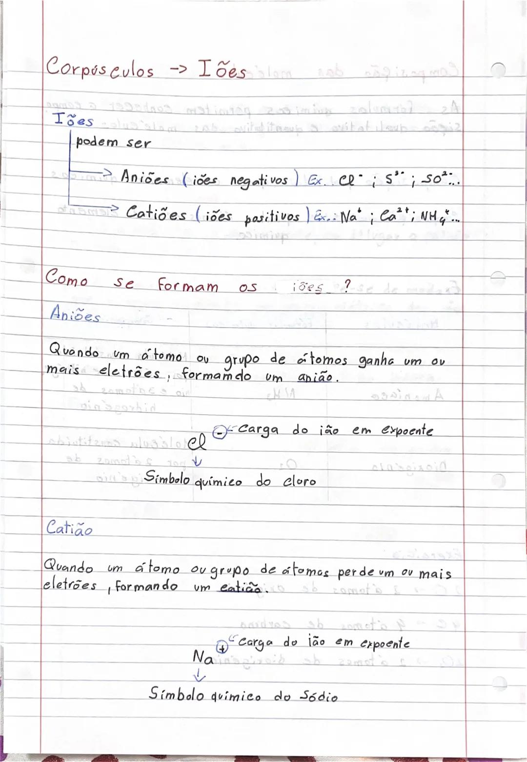 # Físico - Química
Corpúsculos
Os corpúsculos são particulas, extremamente
pequenas, que constituem a matéria
Corpúsedos
podem ser:
- →