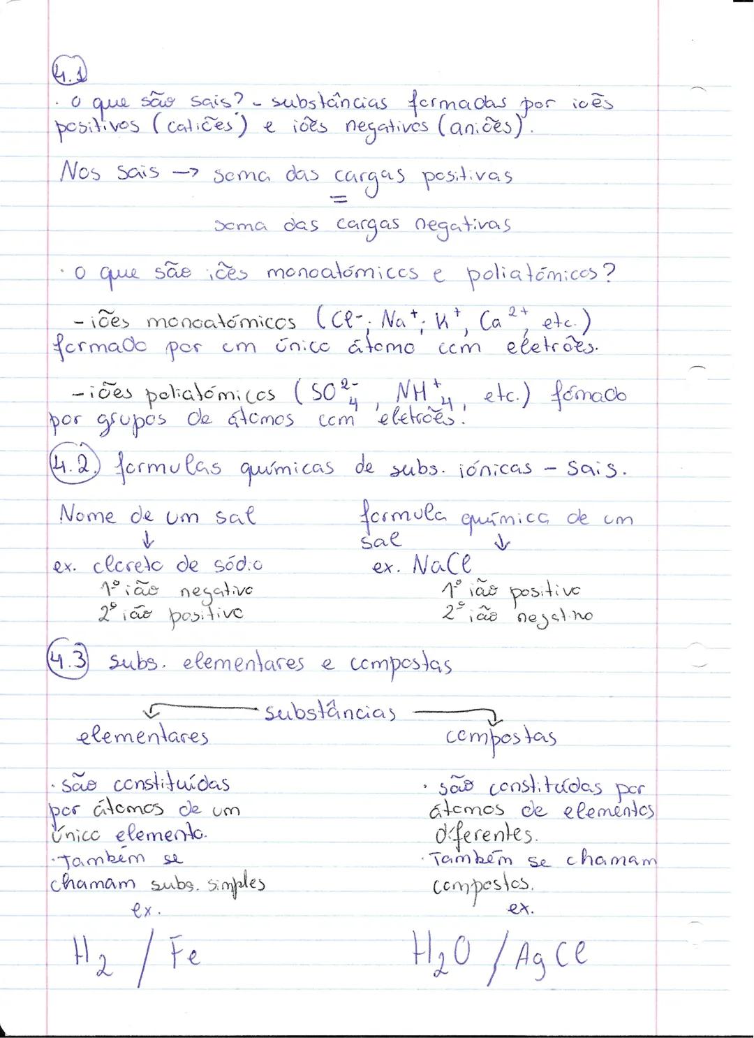 1 teste físico-química
Reações químicas:
• O que é um corpusculo? - nome dado à menor porção
de substância. E invisível.
Nota: os corpusc