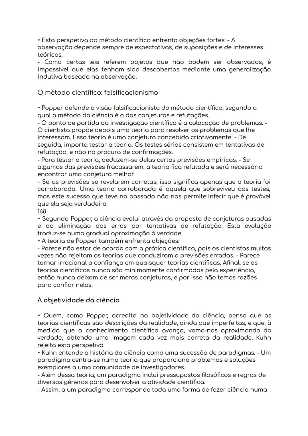 # Os problemas da evolução e da
objetividade do conhecimento científico
11°ano
Senso comum e ciência
• O conhecimento vulgar ou de senso c