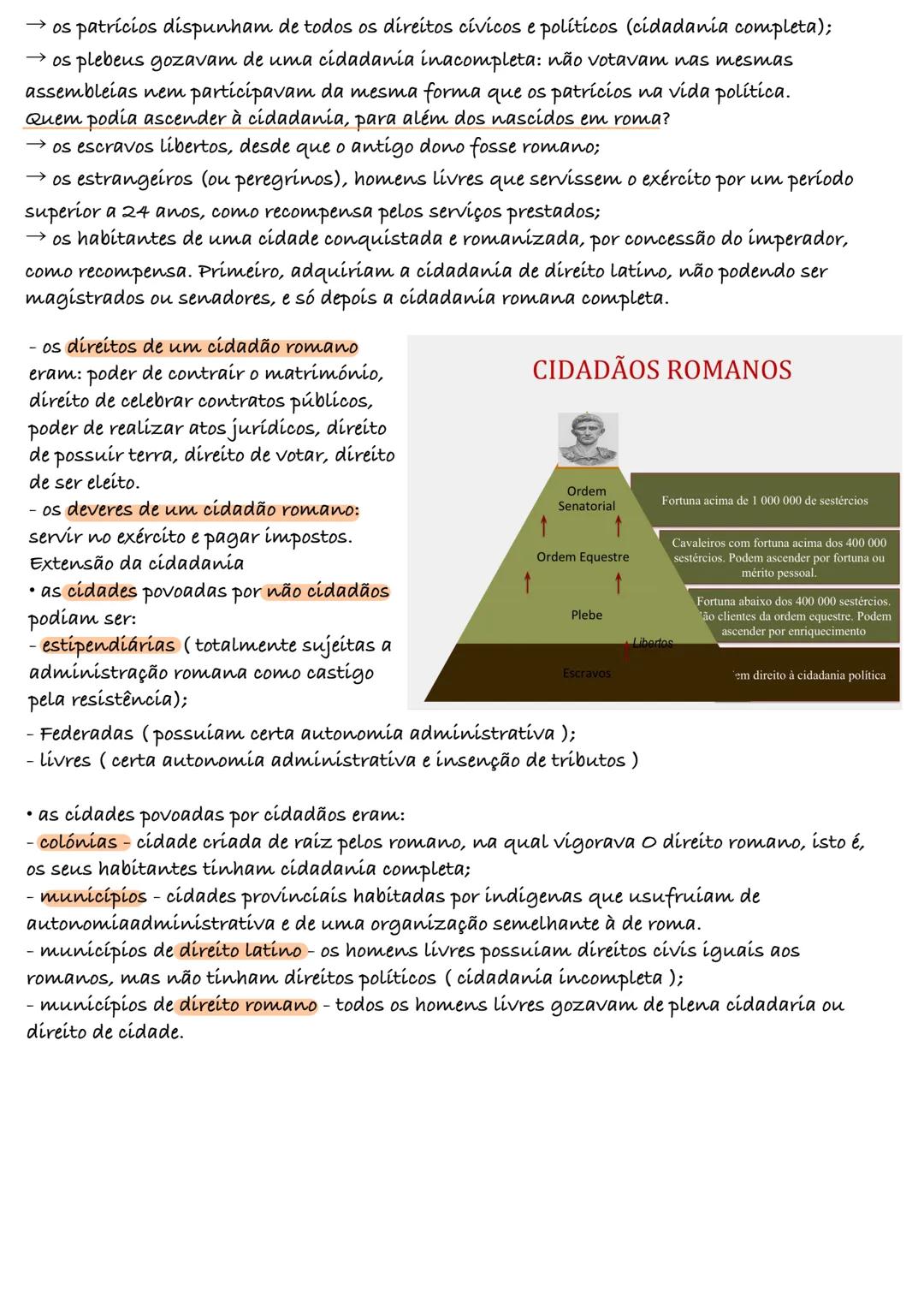 Modelo romano
Roma foi A cidade que se tornou num império
↓
Estado constituído por vários
territórios, um dos quais exerce
o domínio polít
