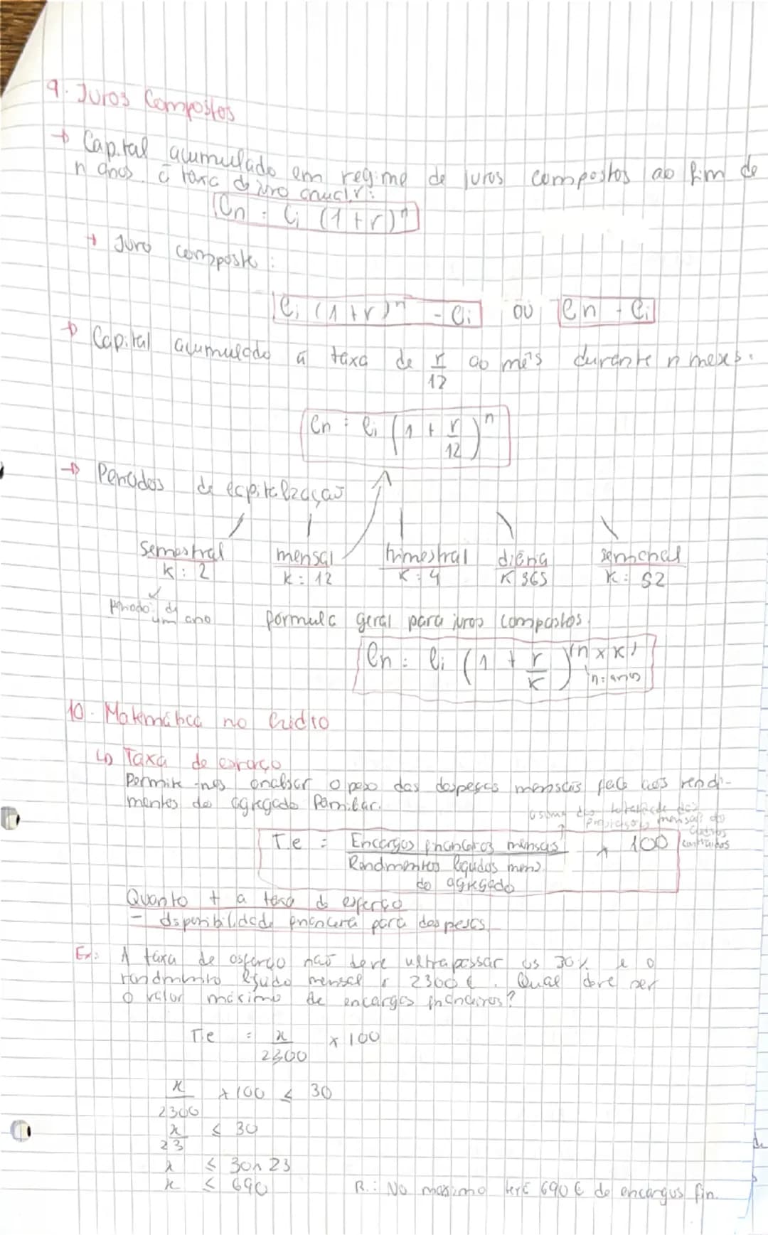 # RESUMOS MATEMÁTICA
## 1- Razões e percentagens
* **Razão**: Quociente entre dois números $a$ ($b \neq 0$)
$b$
* Exemplo: Razão e