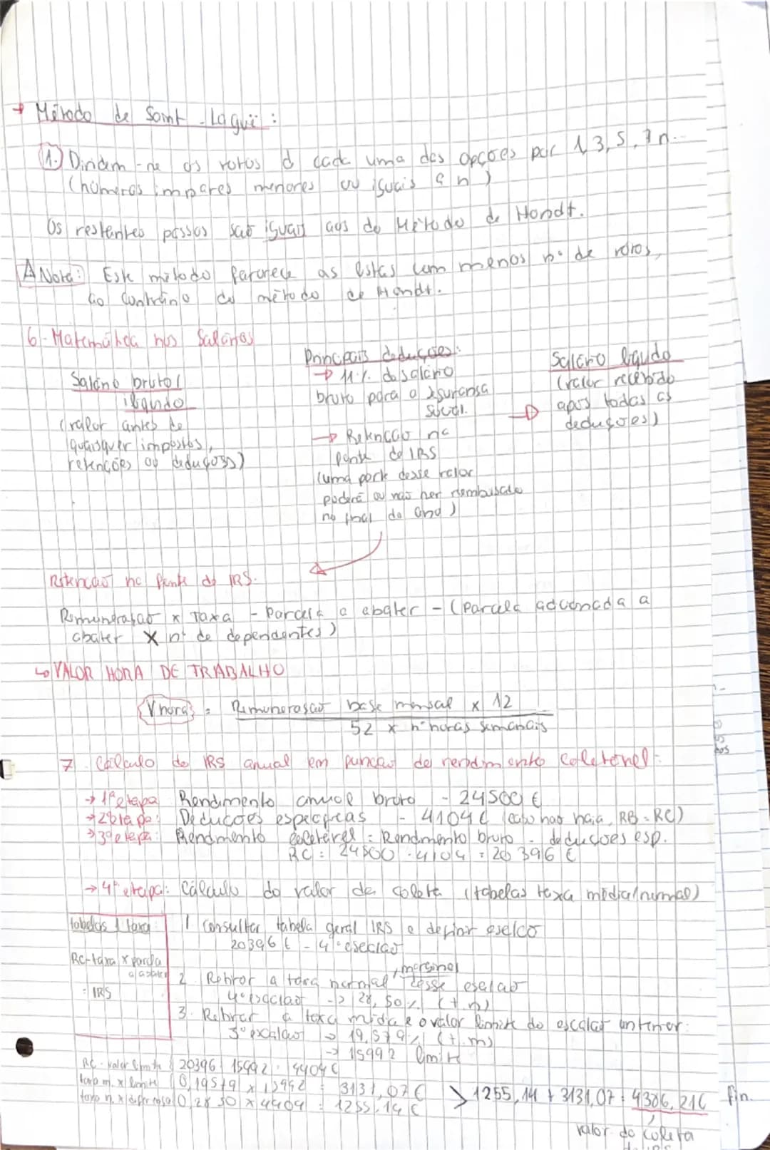 # RESUMOS MATEMÁTICA
## 1- Razões e percentagens
* **Razão**: Quociente entre dois números $a$ ($b \neq 0$)
$b$
* Exemplo: Razão e