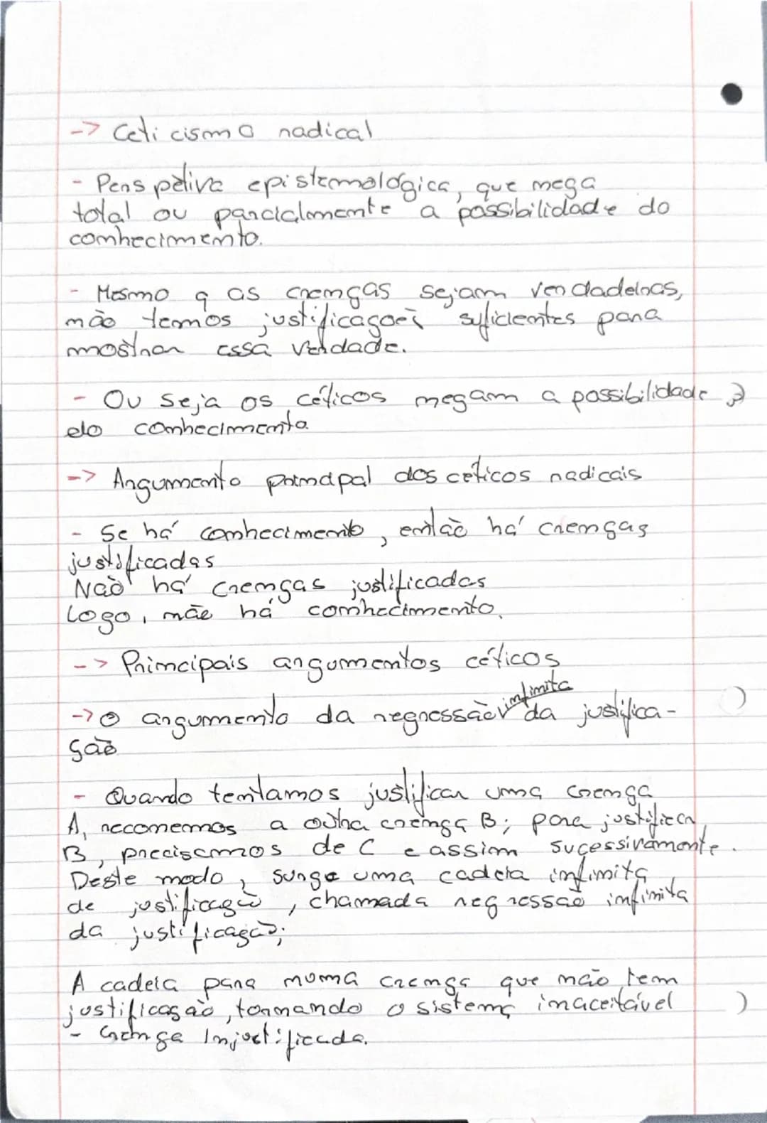 ## filosofia
- Epistemologia: Disciplina filosófica que
estuda o conhecimento, procurando
responder, entre outros, aos problemas
da s