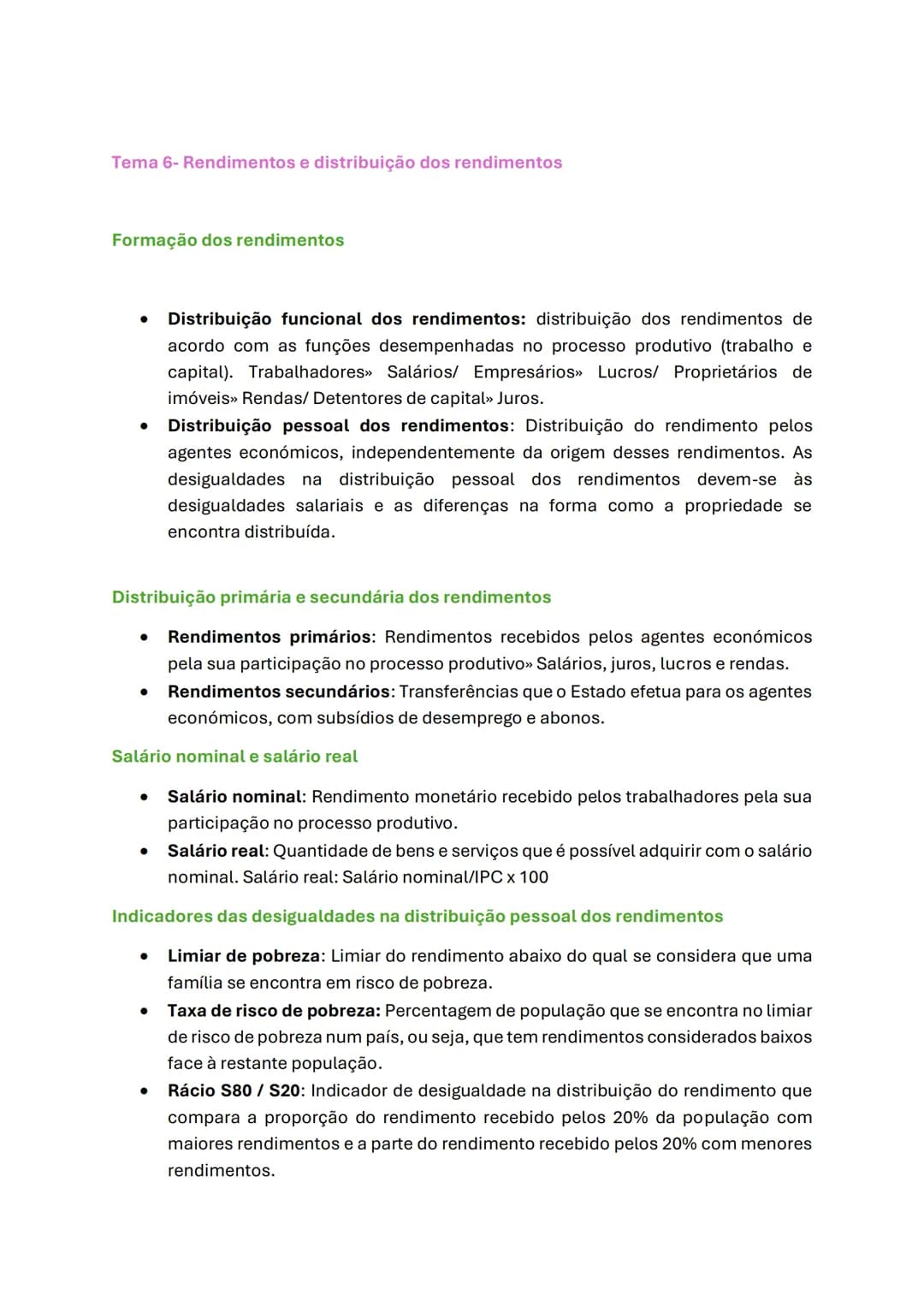 Glossário Economia- 10°ANO
Feito por: Gonçalo Dias
Agrupamento de Escolas
MONTE DA LUA # Índice
* Tema 1: A atividade económica e a Ciência