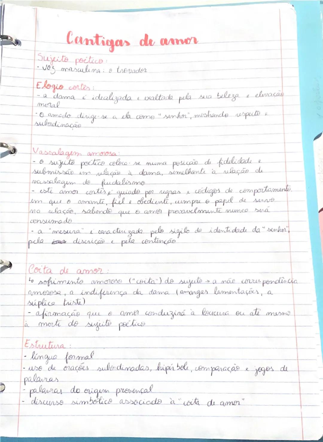 # Cantigas de amigo
## Sujeito poético:
- voz feminina: donzela
- dirige-se ao seu "amigo" (nomeado/amante)
## Interlocutores:
- Amigas: c