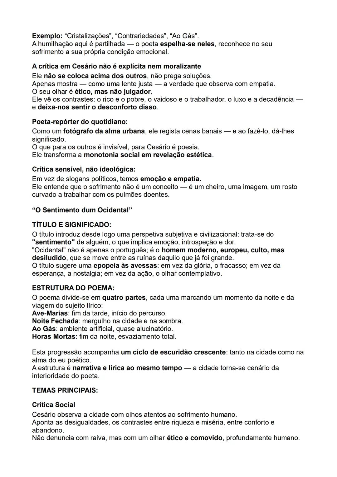# Contextualização histórico-literária:
Cesário Verde:
Século XIX (1855-1886): Cesário Verde vive num Portugal em profunda transformação
s