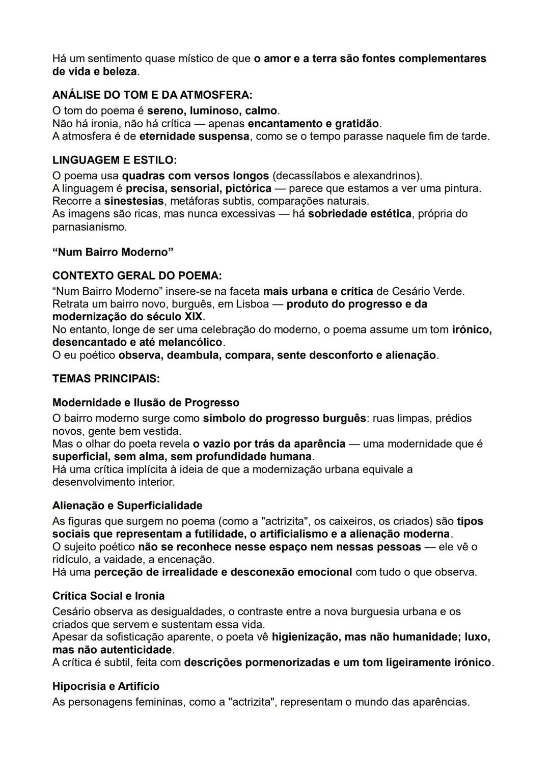 # Contextualização histórico-literária:
Cesário Verde:
Século XIX (1855-1886): Cesário Verde vive num Portugal em profunda transformação
s