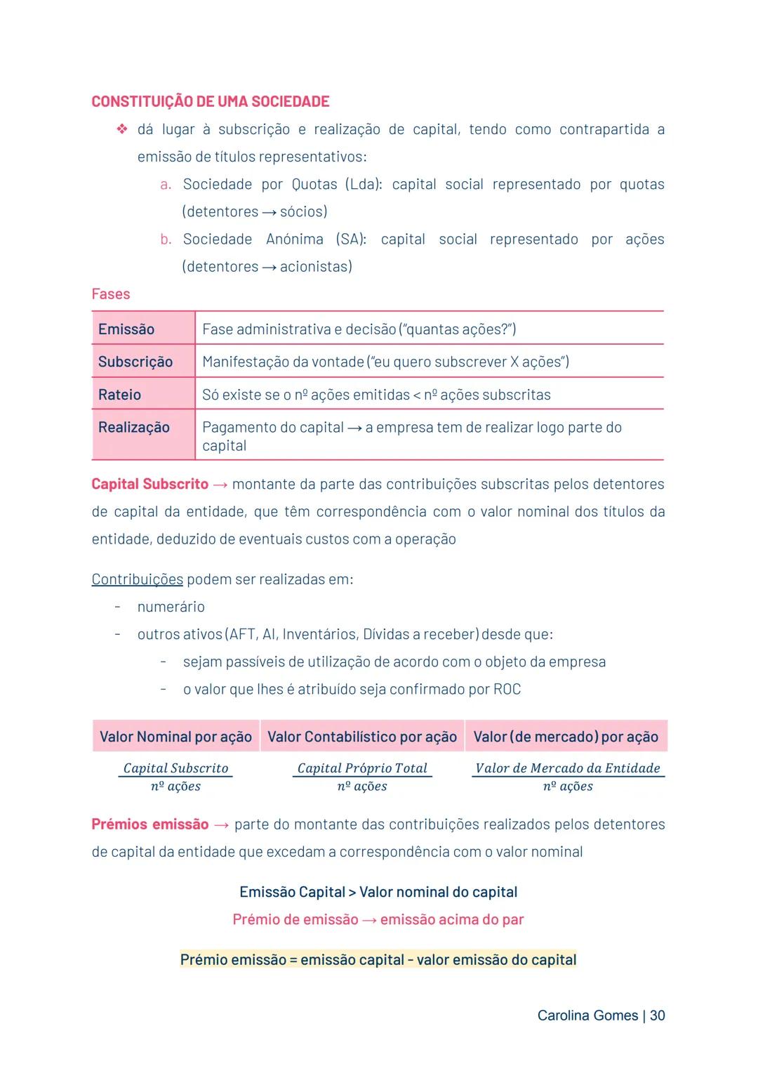 CONTABILIDADE FINANCEIRA II
→ sistema que proporciona informação sobre o negócio para utilizadores externos,
exigindo a utilização de uma li