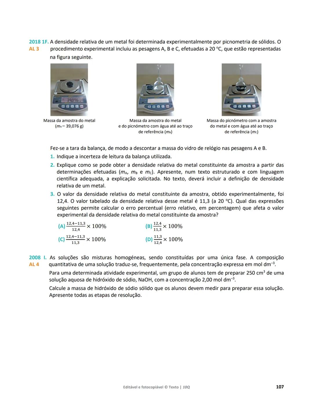10 Q
CADERNO
DE APOIO AO
PROFESSOR
Física e Química A • Química – 10.° Ano
Documentos
Orientadores
Avaliação
Planificações
Ensino
Digita