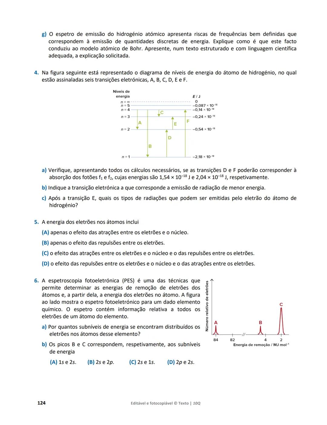 10 Q
CADERNO
DE APOIO AO
PROFESSOR
Física e Química A • Química – 10.° Ano
Documentos
Orientadores
Avaliação
Planificações
Ensino
Digita