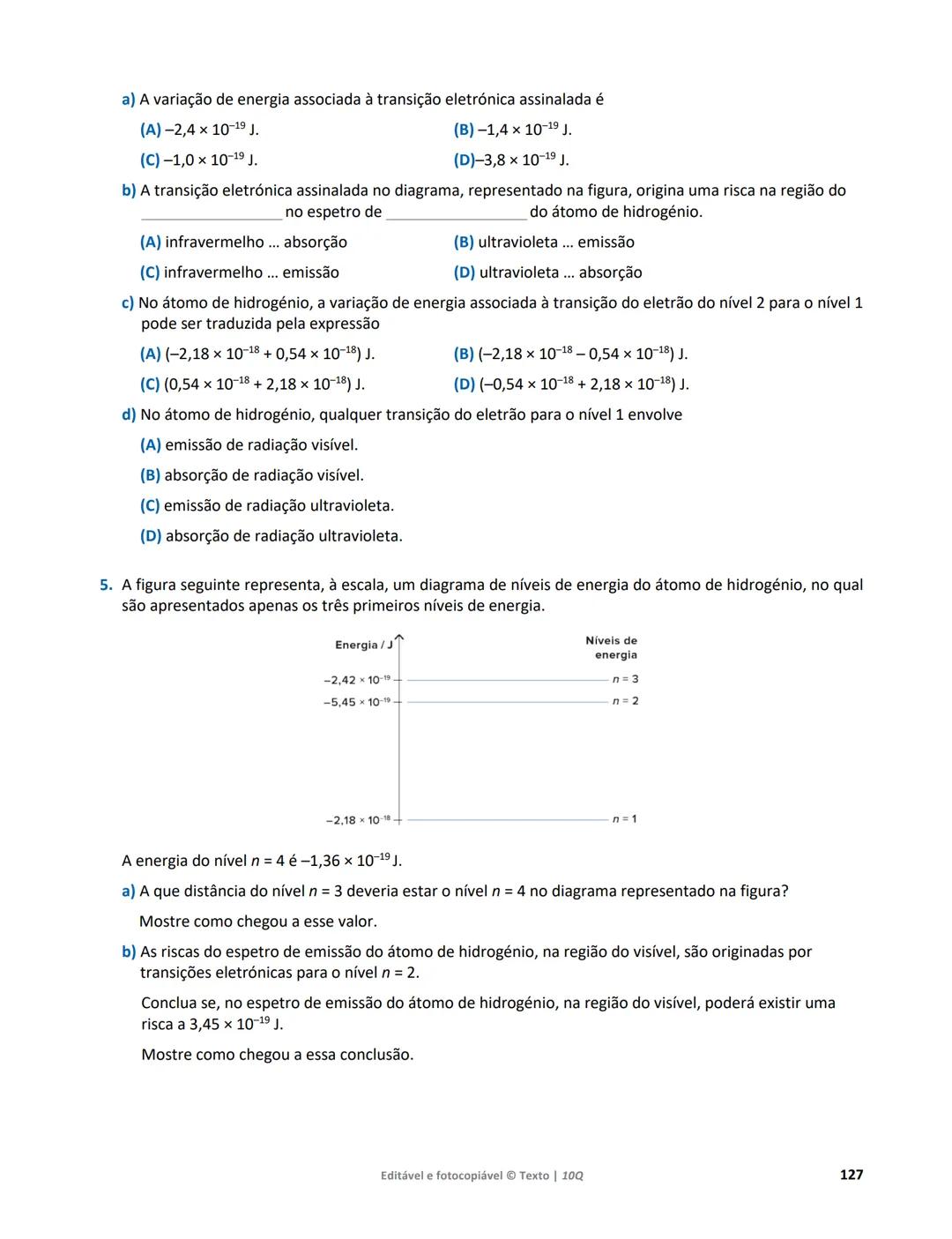 10 Q
CADERNO
DE APOIO AO
PROFESSOR
Física e Química A • Química – 10.° Ano
Documentos
Orientadores
Avaliação
Planificações
Ensino
Digita