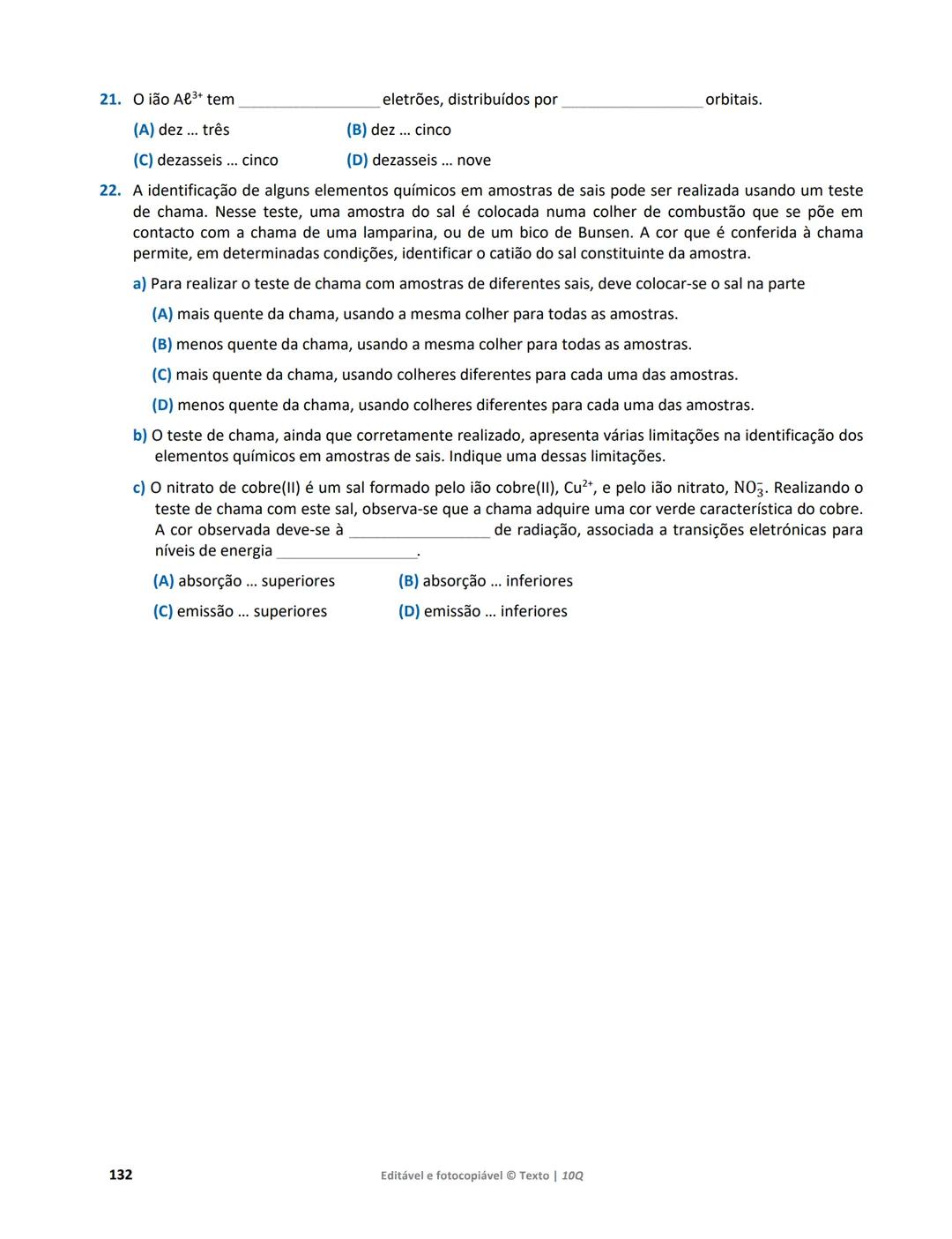 10 Q
CADERNO
DE APOIO AO
PROFESSOR
Física e Química A • Química – 10.° Ano
Documentos
Orientadores
Avaliação
Planificações
Ensino
Digita