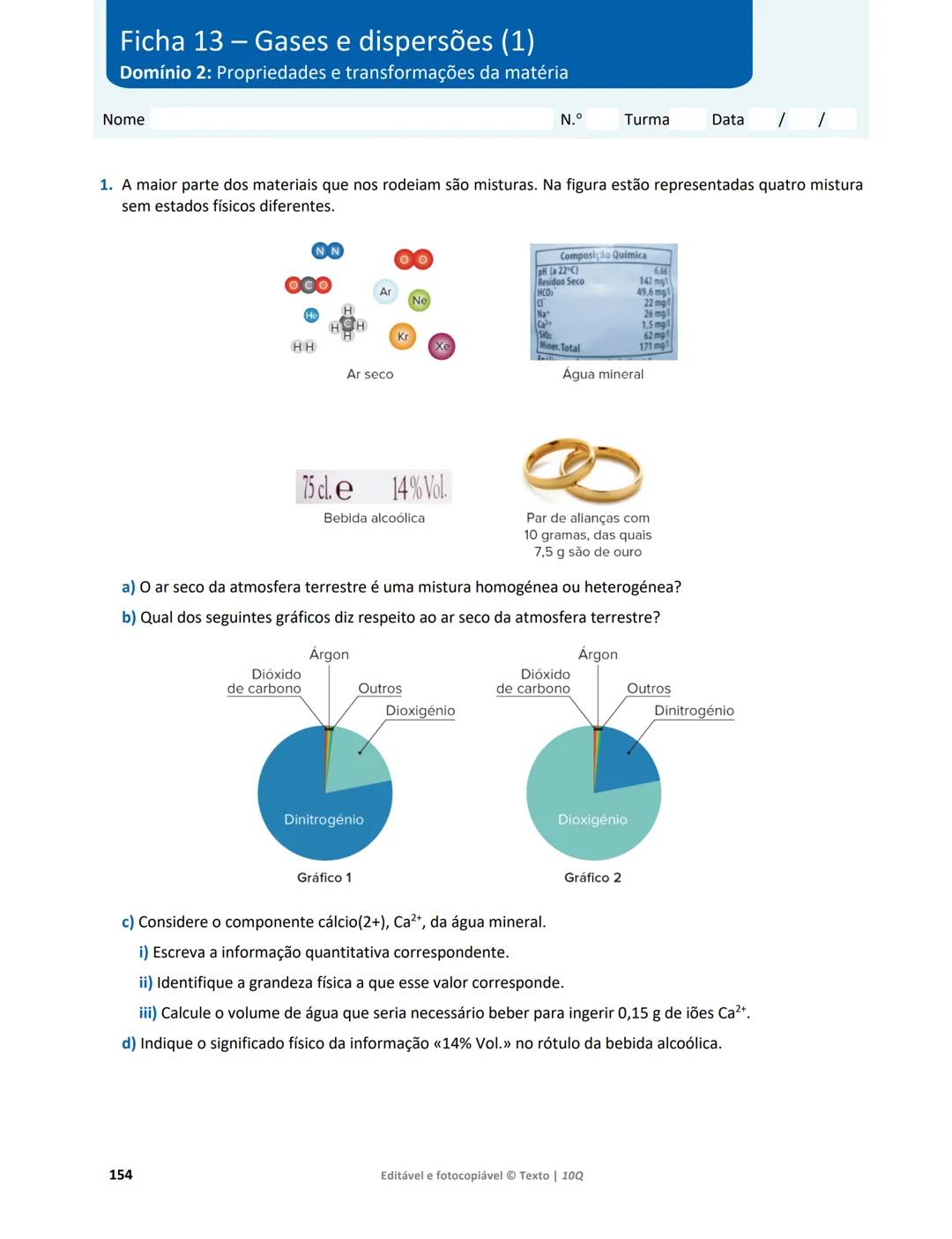 10 Q
CADERNO
DE APOIO AO
PROFESSOR
Física e Química A • Química – 10.° Ano
Documentos
Orientadores
Avaliação
Planificações
Ensino
Digita