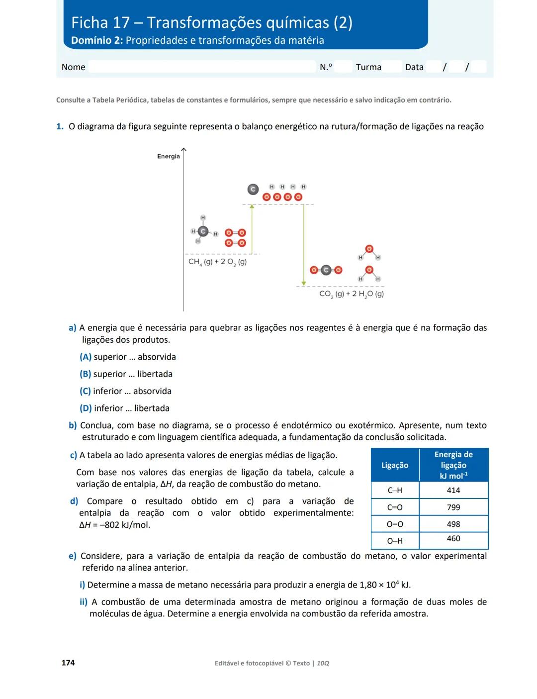 10 Q
CADERNO
DE APOIO AO
PROFESSOR
Física e Química A • Química – 10.° Ano
Documentos
Orientadores
Avaliação
Planificações
Ensino
Digita