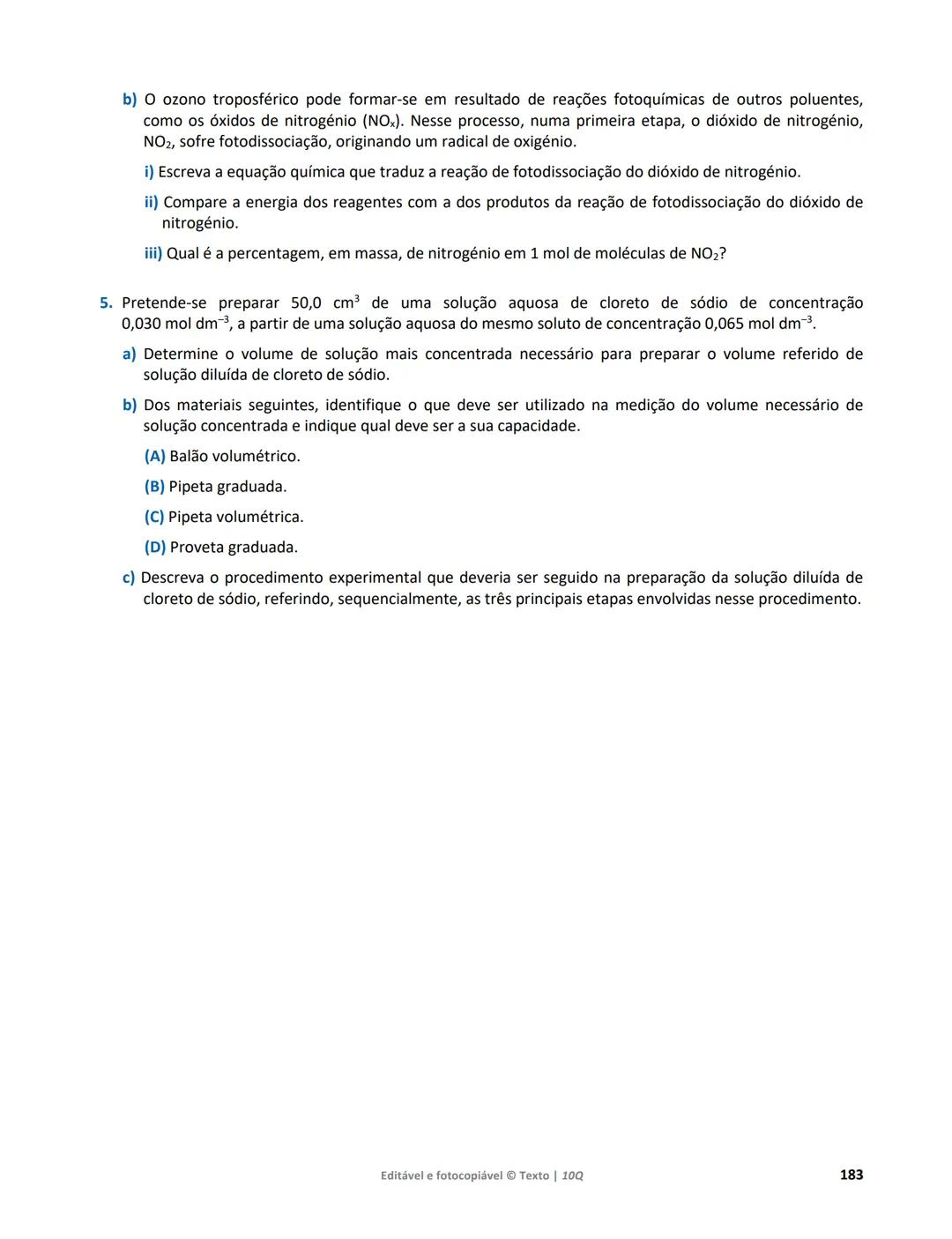 10 Q
CADERNO
DE APOIO AO
PROFESSOR
Física e Química A • Química – 10.° Ano
Documentos
Orientadores
Avaliação
Planificações
Ensino
Digita