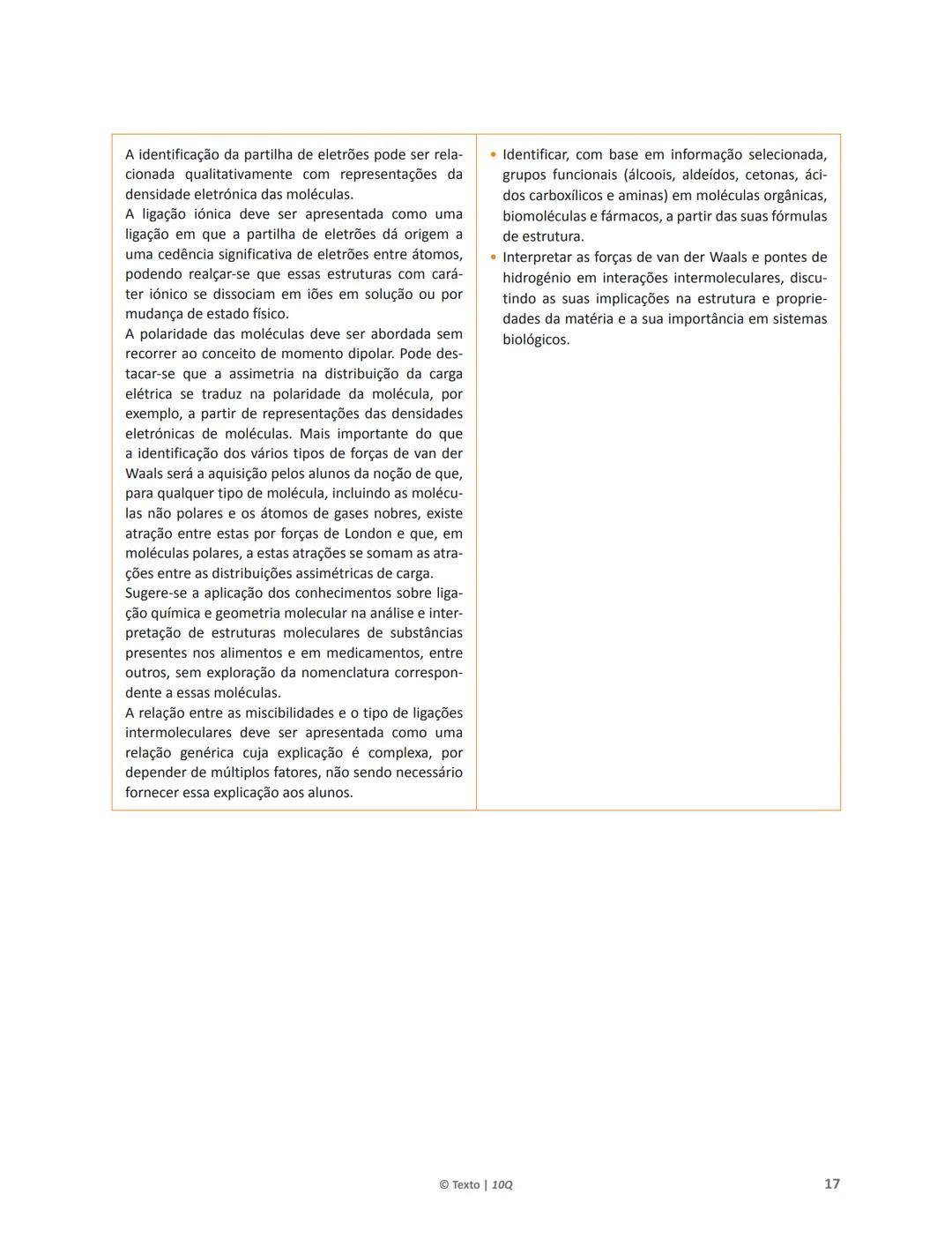 10 Q
CADERNO
DE APOIO AO
PROFESSOR
Física e Química A • Química – 10.° Ano
Documentos
Orientadores
Avaliação
Planificações
Ensino
Digita