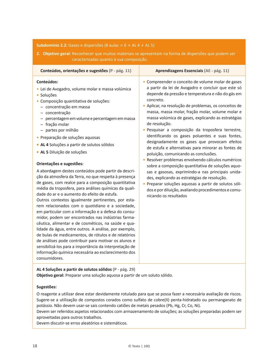 10 Q
CADERNO
DE APOIO AO
PROFESSOR
Física e Química A • Química – 10.° Ano
Documentos
Orientadores
Avaliação
Planificações
Ensino
Digita