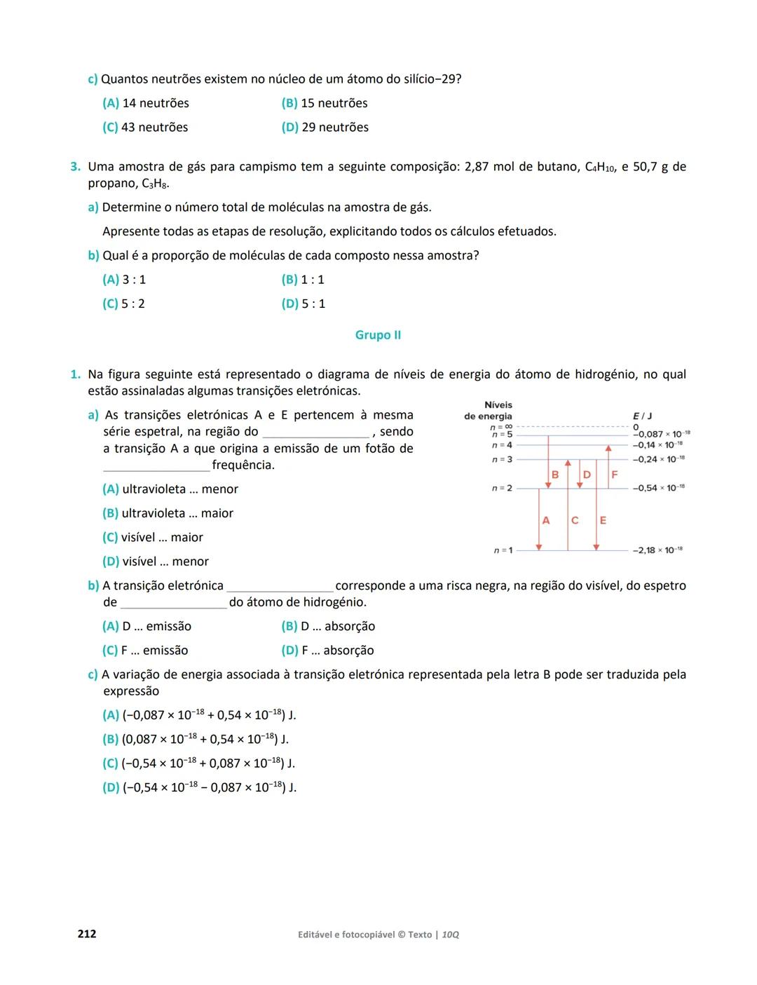 10 Q
CADERNO
DE APOIO AO
PROFESSOR
Física e Química A • Química – 10.° Ano
Documentos
Orientadores
Avaliação
Planificações
Ensino
Digita