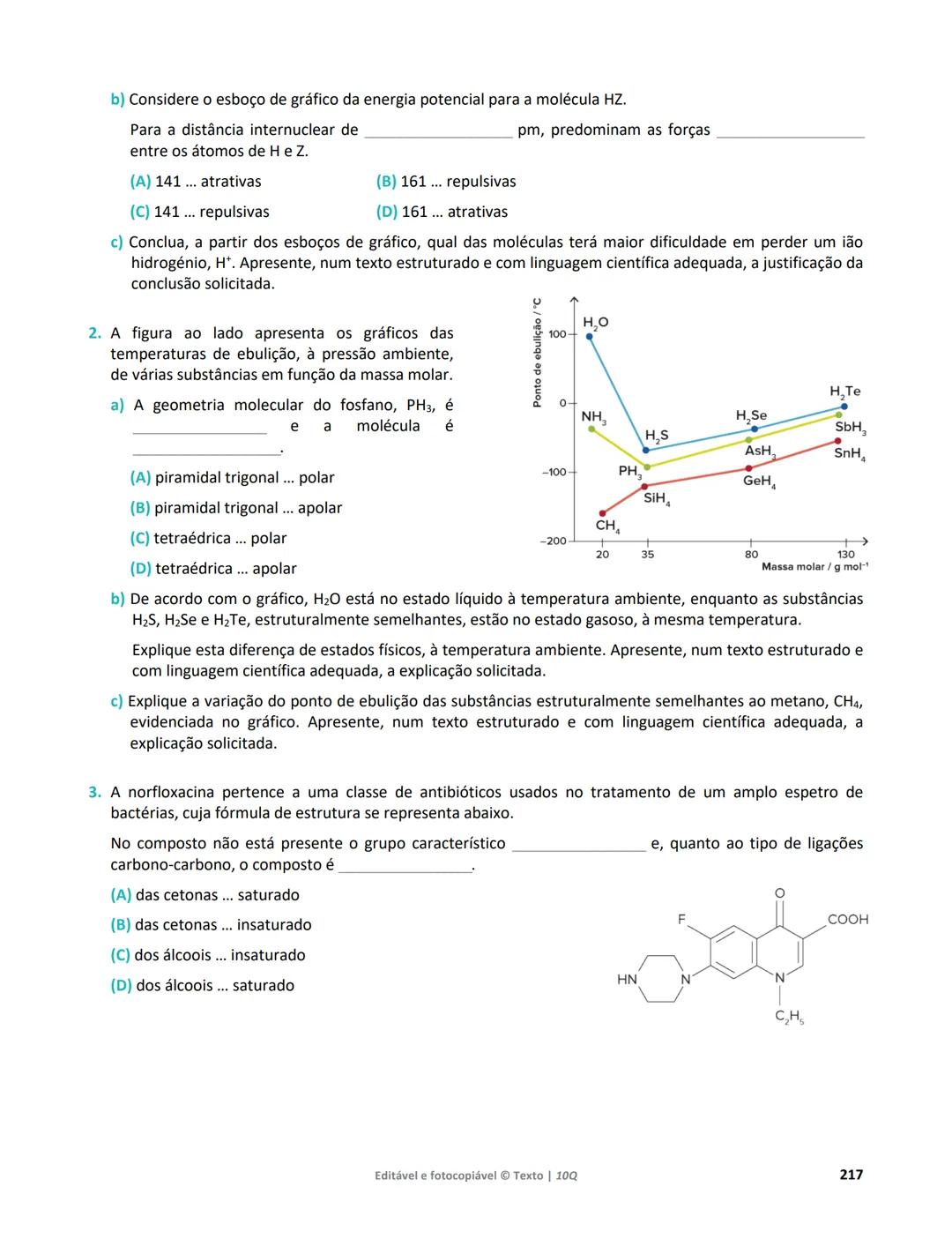 10 Q
CADERNO
DE APOIO AO
PROFESSOR
Física e Química A • Química – 10.° Ano
Documentos
Orientadores
Avaliação
Planificações
Ensino
Digita