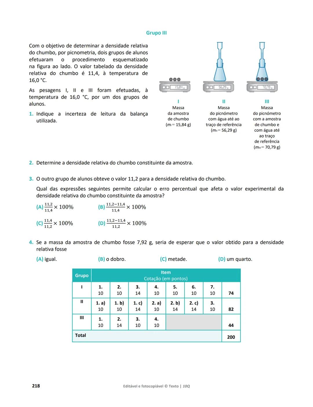 10 Q
CADERNO
DE APOIO AO
PROFESSOR
Física e Química A • Química – 10.° Ano
Documentos
Orientadores
Avaliação
Planificações
Ensino
Digita