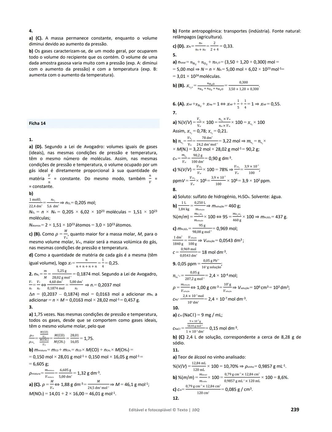 10 Q
CADERNO
DE APOIO AO
PROFESSOR
Física e Química A • Química – 10.° Ano
Documentos
Orientadores
Avaliação
Planificações
Ensino
Digita