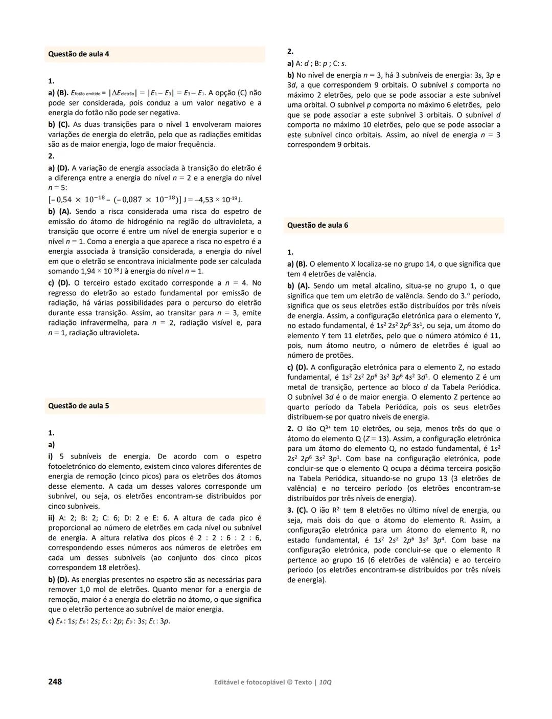 10 Q
CADERNO
DE APOIO AO
PROFESSOR
Física e Química A • Química – 10.° Ano
Documentos
Orientadores
Avaliação
Planificações
Ensino
Digita