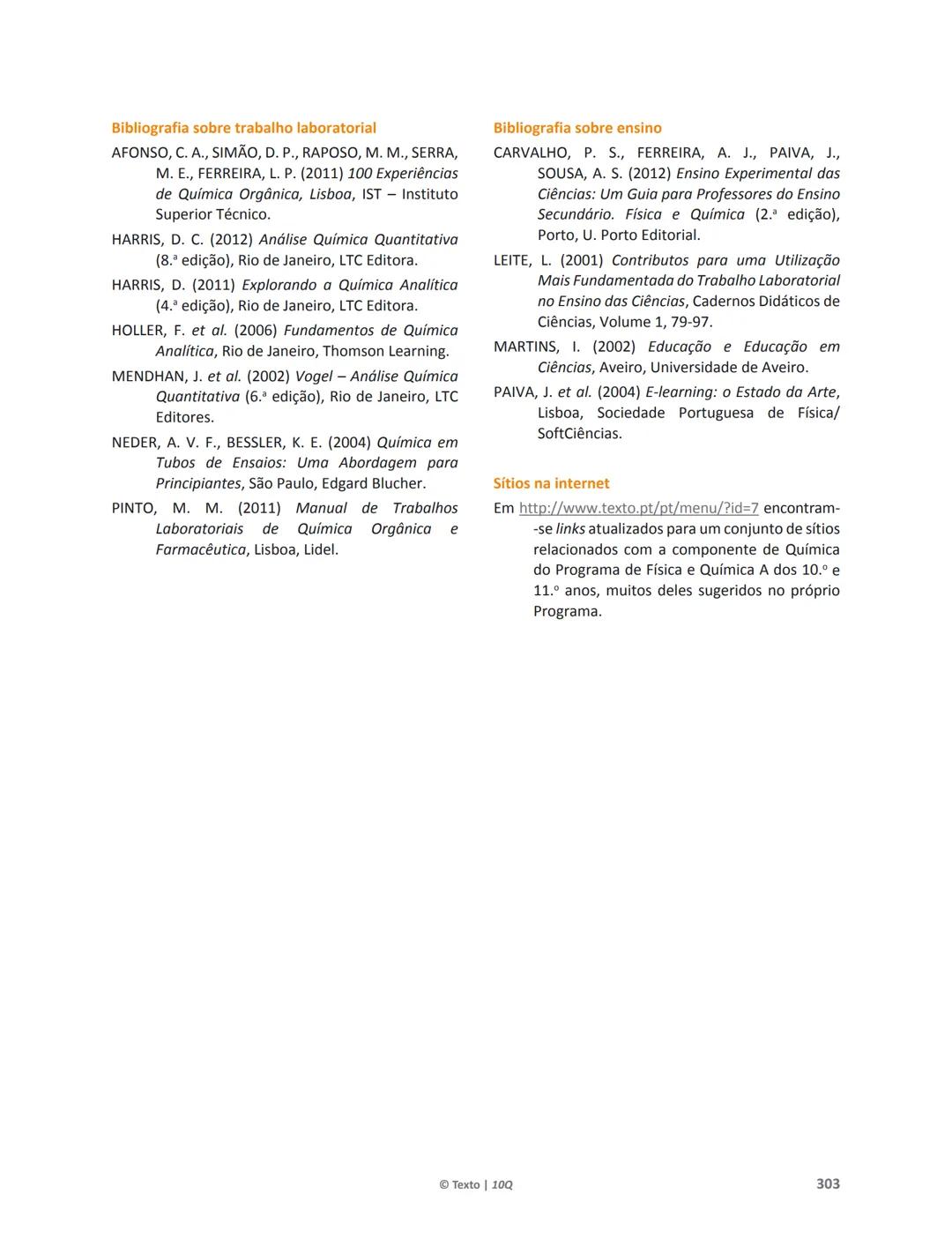 10 Q
CADERNO
DE APOIO AO
PROFESSOR
Física e Química A • Química – 10.° Ano
Documentos
Orientadores
Avaliação
Planificações
Ensino
Digita