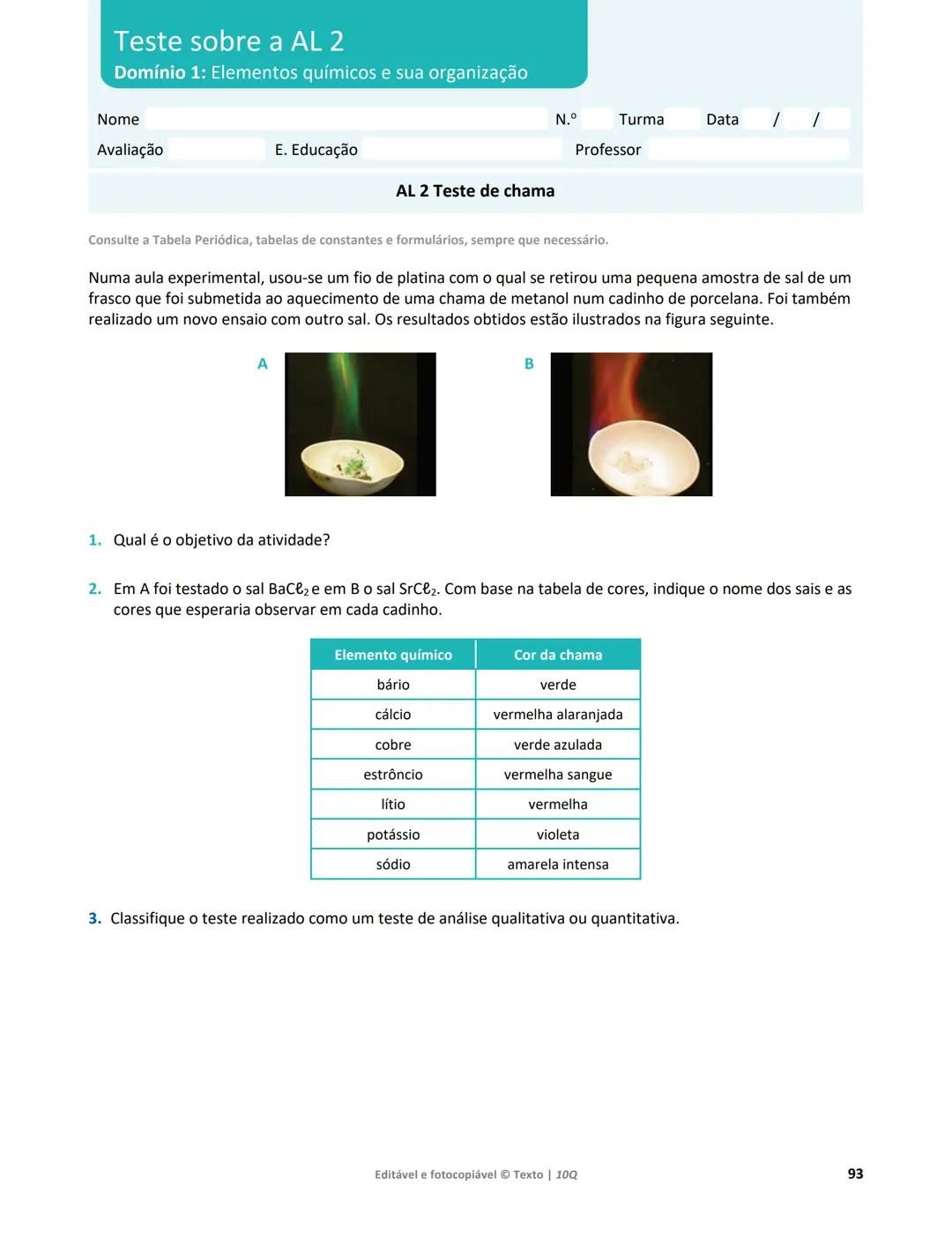 10 Q
CADERNO
DE APOIO AO
PROFESSOR
Física e Química A • Química – 10.° Ano
Documentos
Orientadores
Avaliação
Planificações
Ensino
Digita