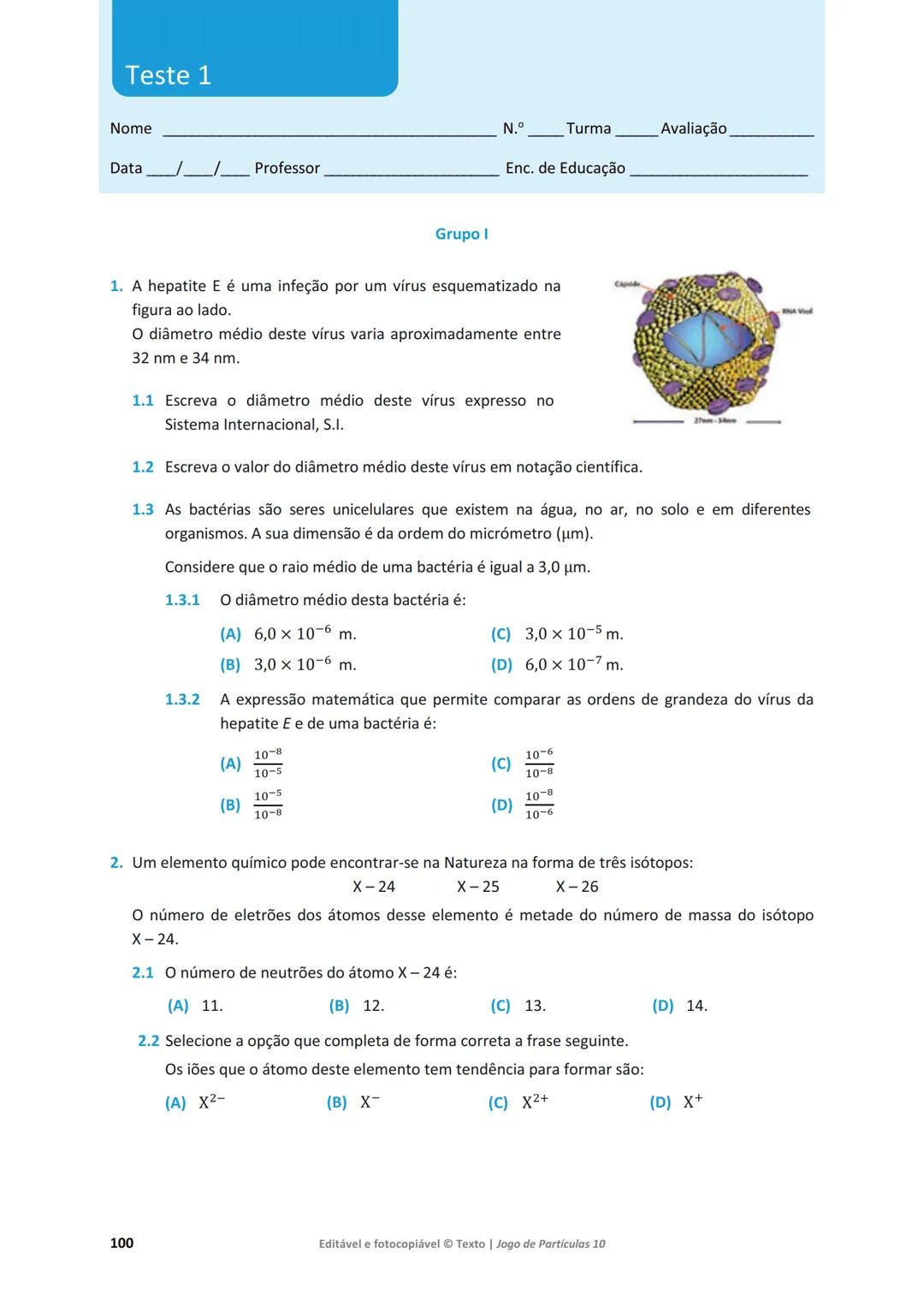 # 10 Jogo de Partículas
Física e Química A
Maria da Conceição Dantas
Marta Duarte Ramalho
Maria Teresa Fontinha
www.jogoparticulas10.te.p