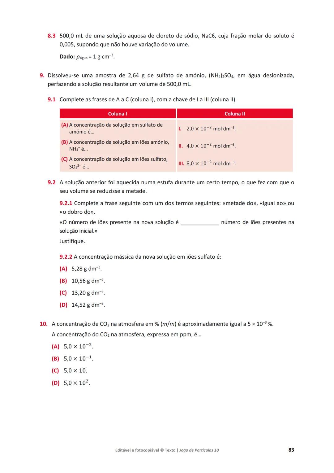 # 10 Jogo de Partículas
Física e Química A
Maria da Conceição Dantas
Marta Duarte Ramalho
Maria Teresa Fontinha
www.jogoparticulas10.te.p