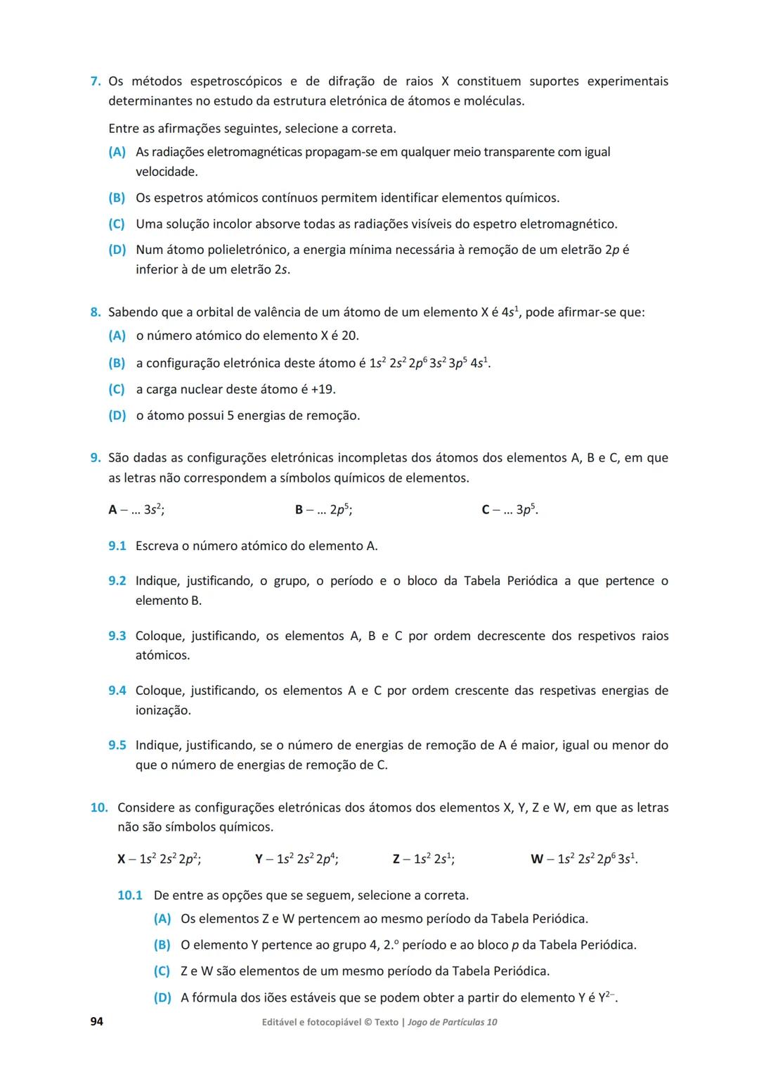 # 10 Jogo de Partículas
Física e Química A
Maria da Conceição Dantas
Marta Duarte Ramalho
Maria Teresa Fontinha
www.jogoparticulas10.te.p