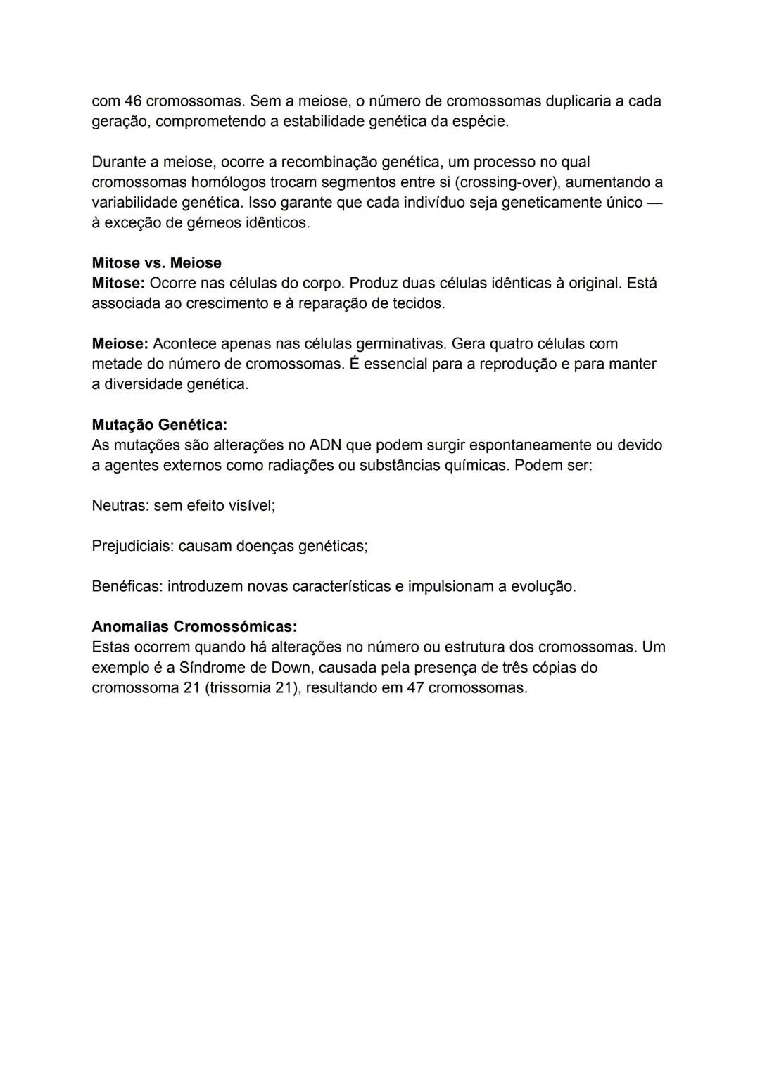 Agentes Responsáveis pela Transmissão Genética:
A transmissão genética é o processo pelo qual as características dos pais são
passadas para