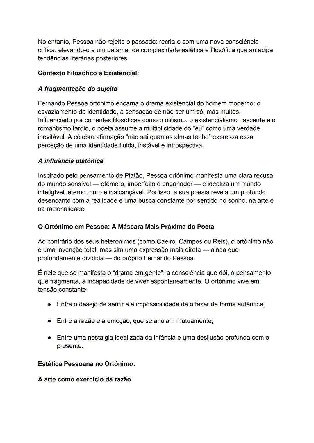 # Fernando Pessoa- Ortónimo
Contexto Histórico e Literário:
Portugal no início do século XX
O início do século XX em Portugal é marcado por