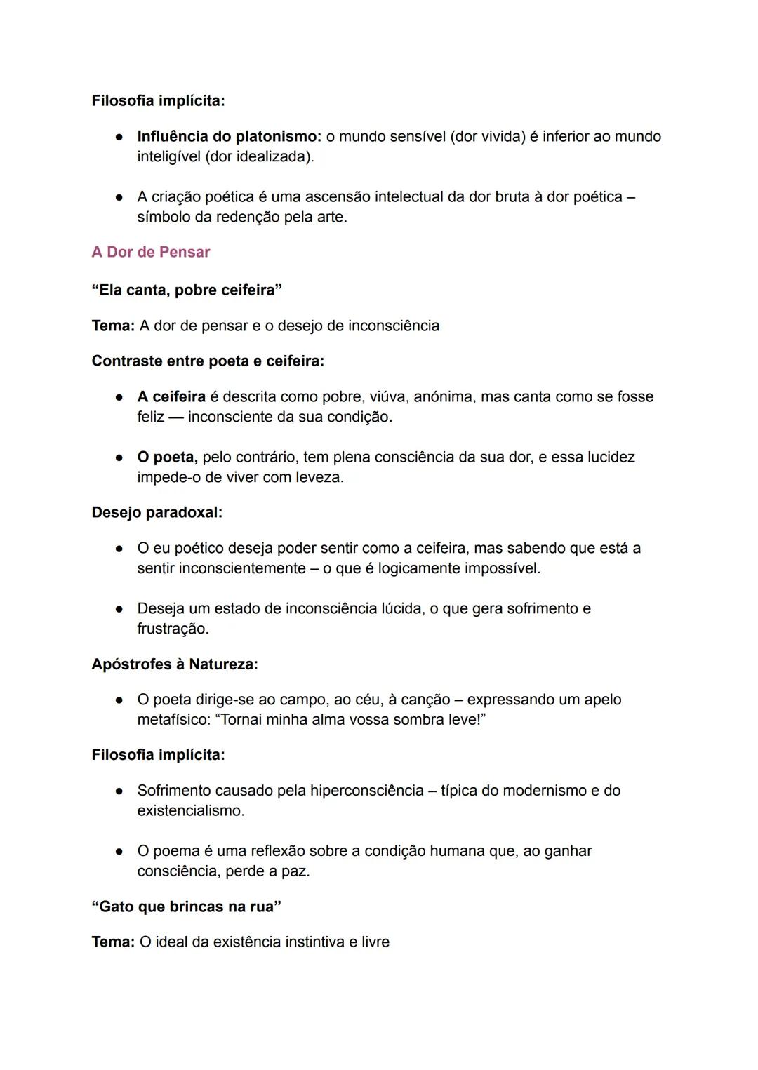 --- OCR Start ---
Fernando Pessoa- Ortónimo
Análise dos Poemas
Fingimento Artístico
"Autopsicografia"
Tema: O fingimento artístico como form