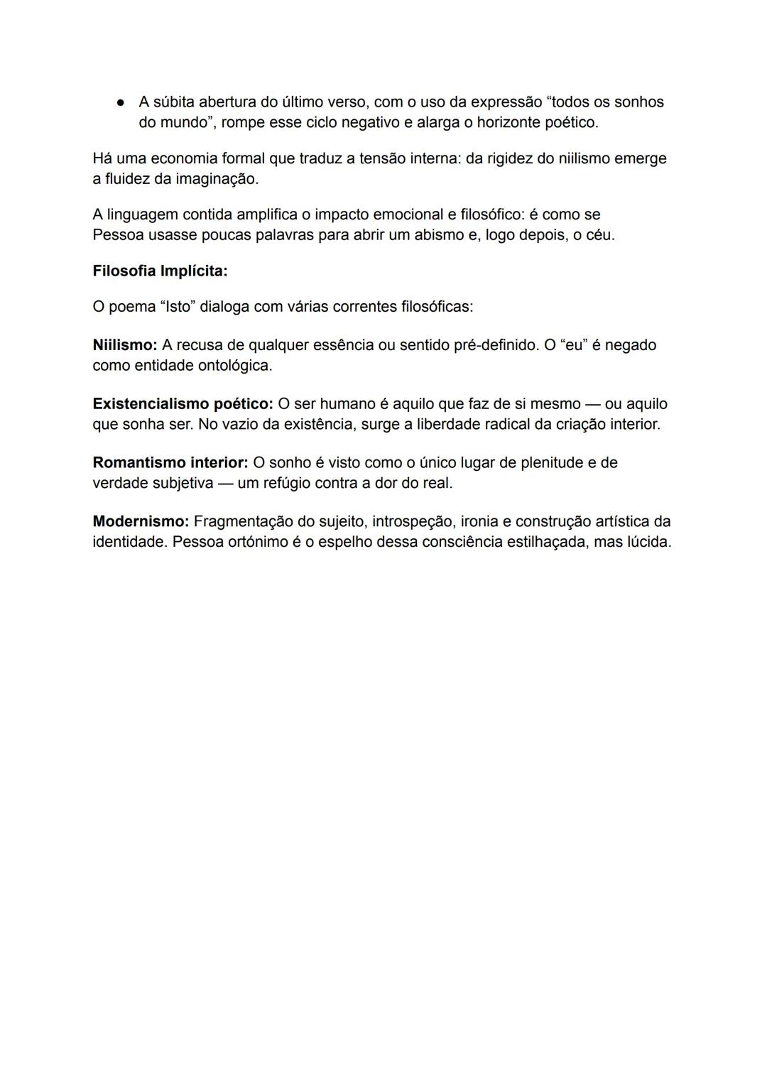 --- OCR Start ---
Fernando Pessoa- Ortónimo
Análise dos Poemas
Fingimento Artístico
"Autopsicografia"
Tema: O fingimento artístico como form