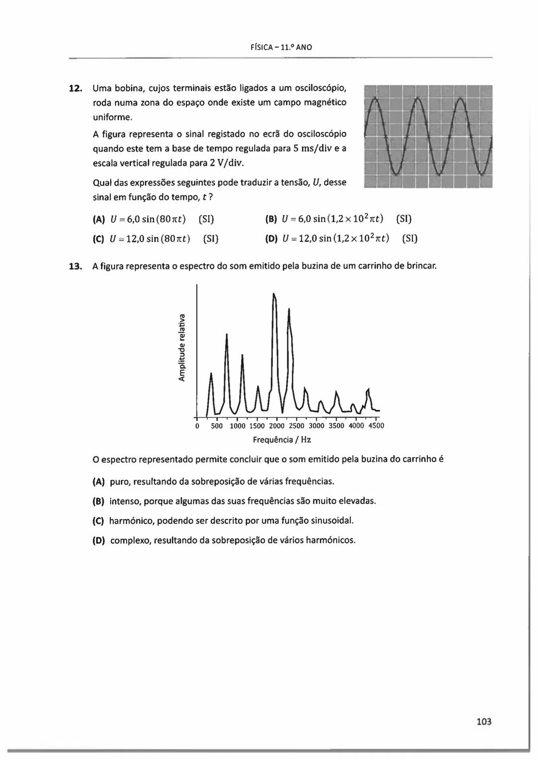 10°/11°
FÍSICA
E QUIMICA A
Questões de Exames Nacionais
e de Testes Intermédios (2009-2018)
com Suporte Teórico e Resoluções
E. SECUNDARI