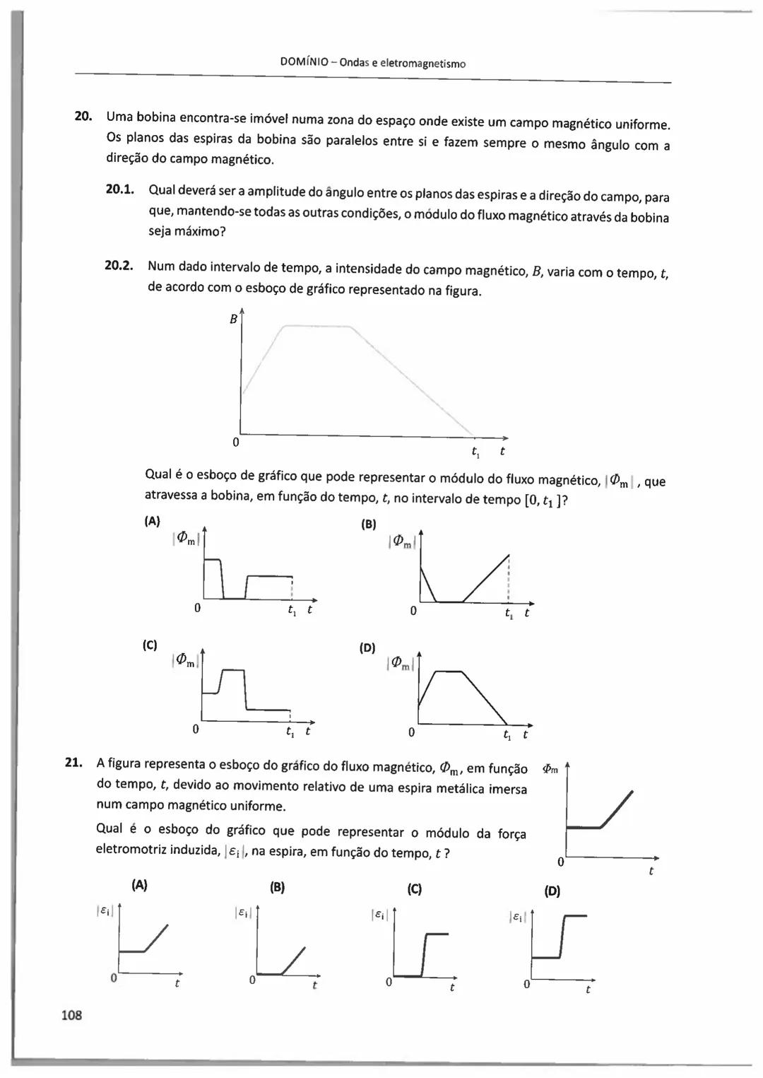 10°/11°
FÍSICA
E QUIMICA A
Questões de Exames Nacionais
e de Testes Intermédios (2009-2018)
com Suporte Teórico e Resoluções
E. SECUNDARI