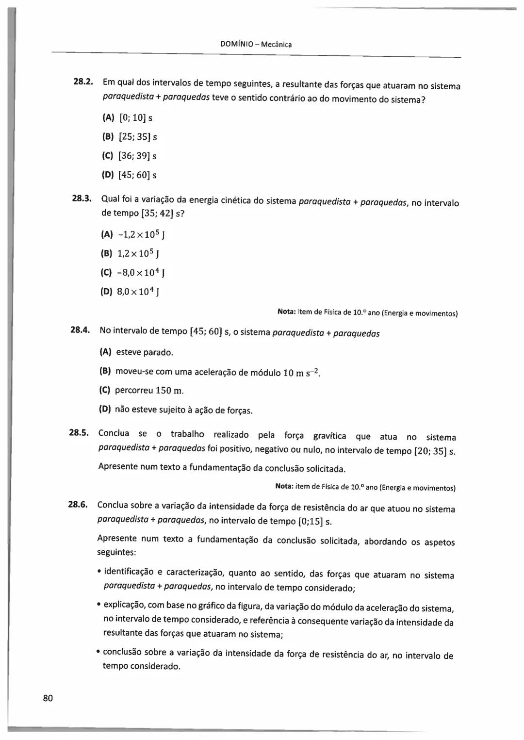 10°/11°
FÍSICA
E QUIMICA A
Questões de Exames Nacionais
e de Testes Intermédios (2009-2018)
com Suporte Teórico e Resoluções
E. SECUNDARI