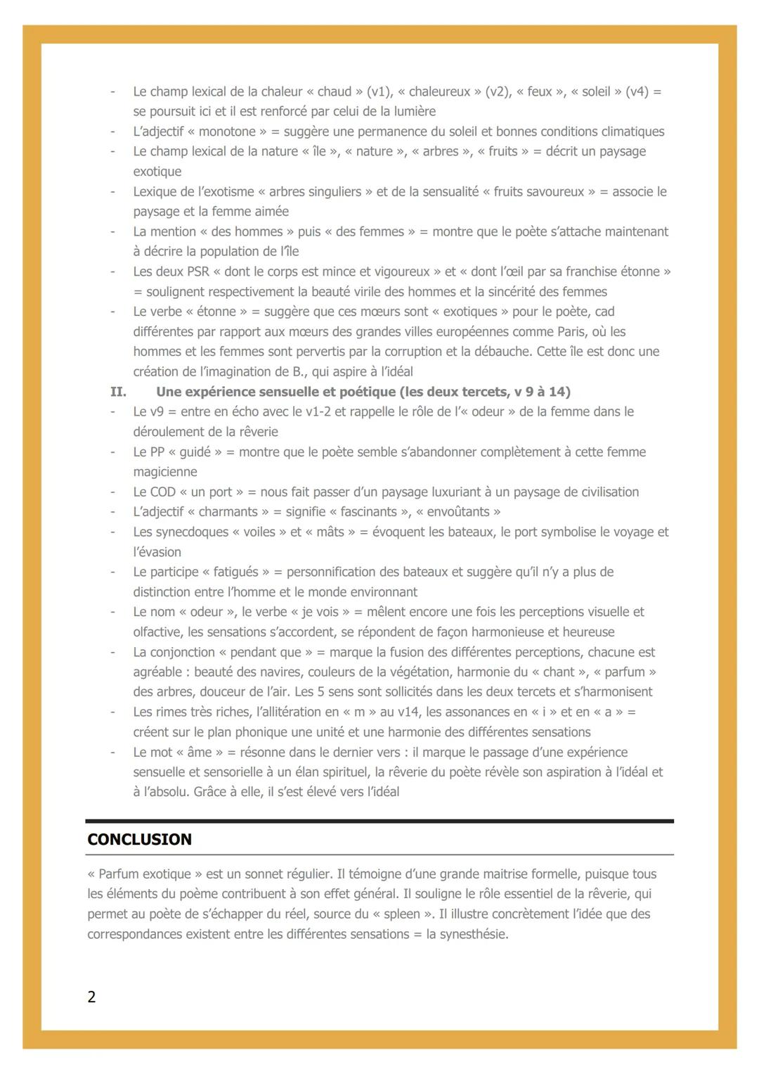 # PARFUM EXOTIQUE DE
# CHARLES BAUDELAIRE
Recueil <<< Les fleurs du mal » publié en 1857
# INTRODUCTION
→19ème, pendant Napoléon III avec l